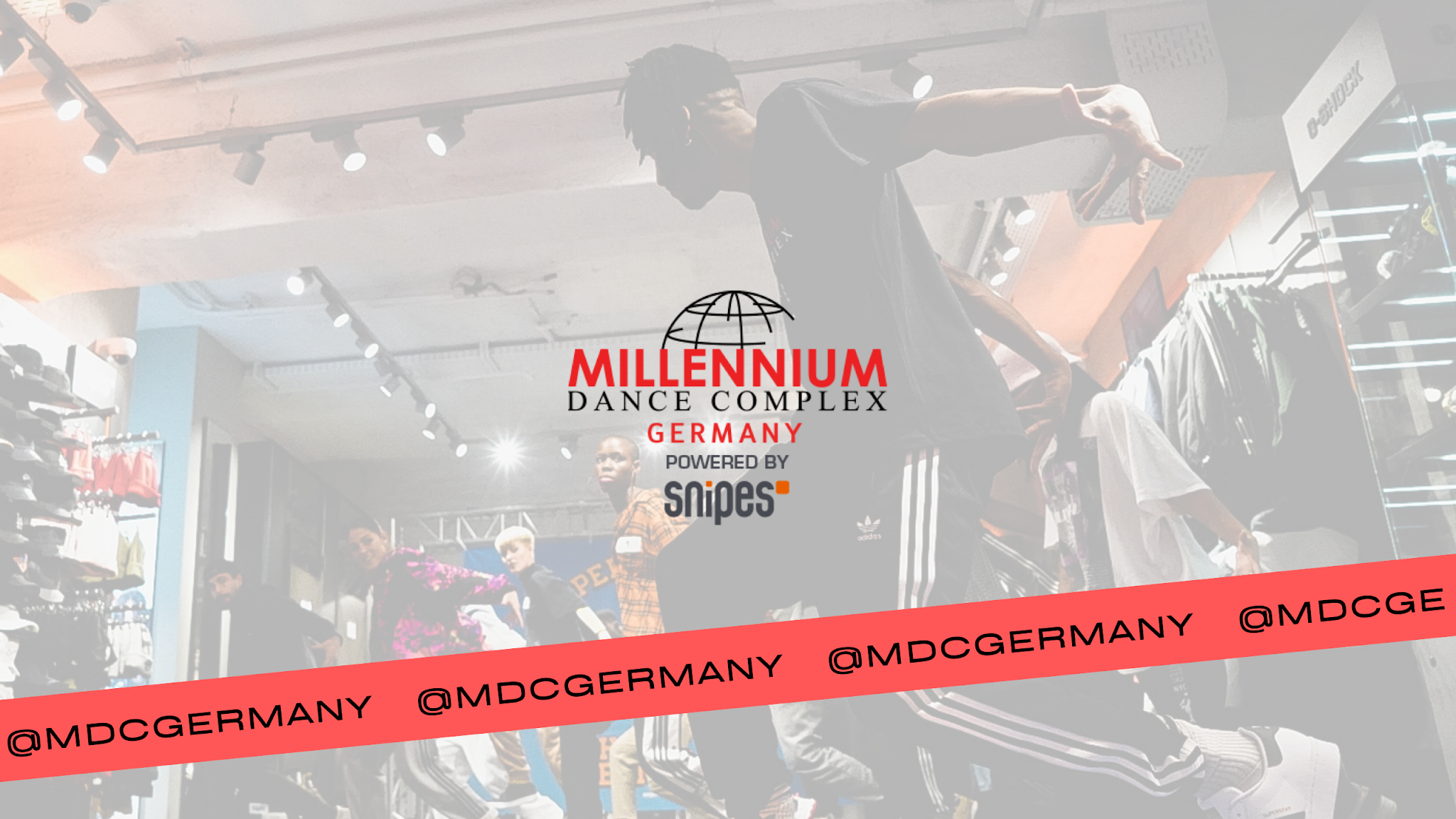 Millennium Dance Complex Germany YouTube banner