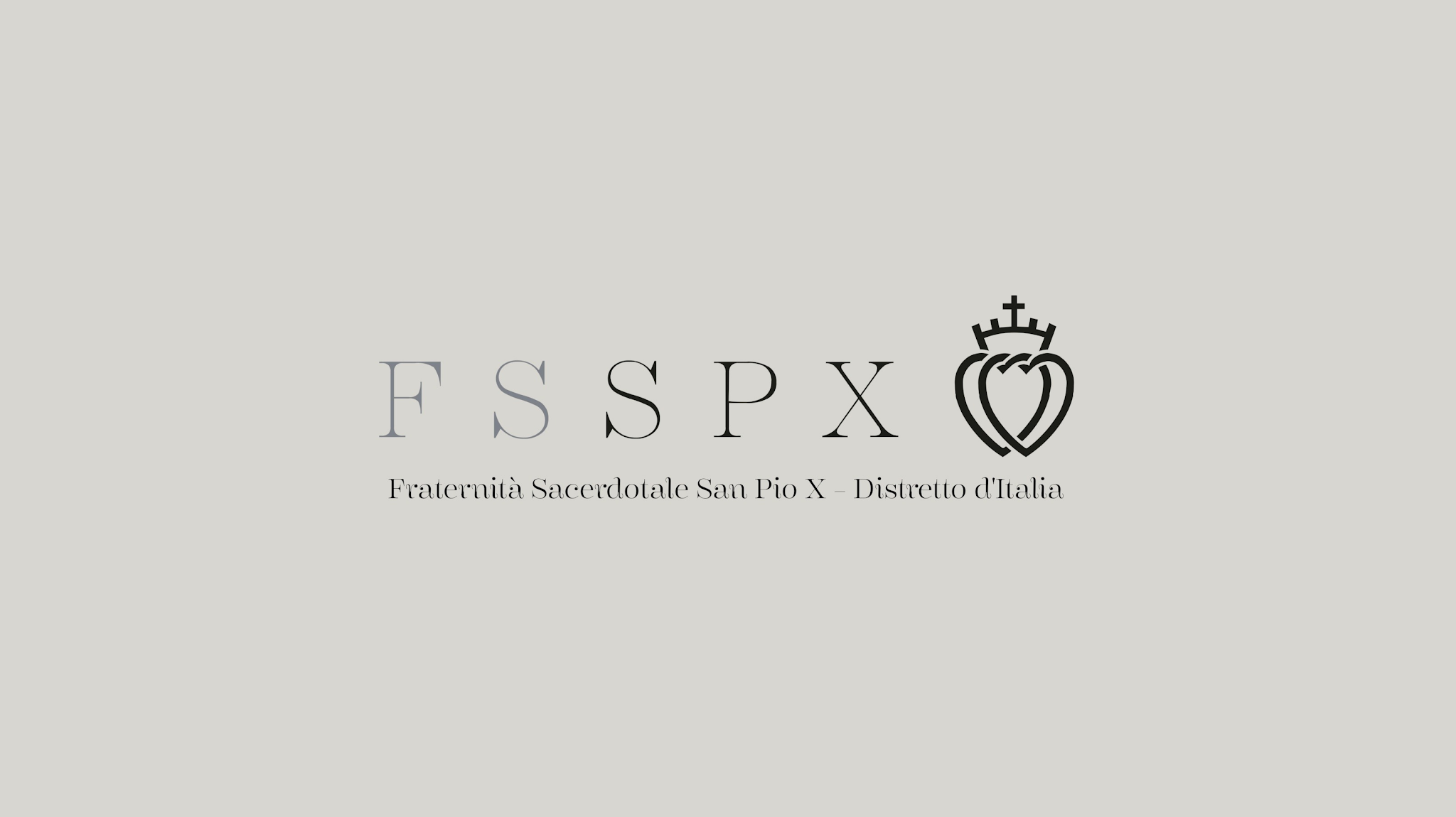 FSSPX Italia YouTube banner