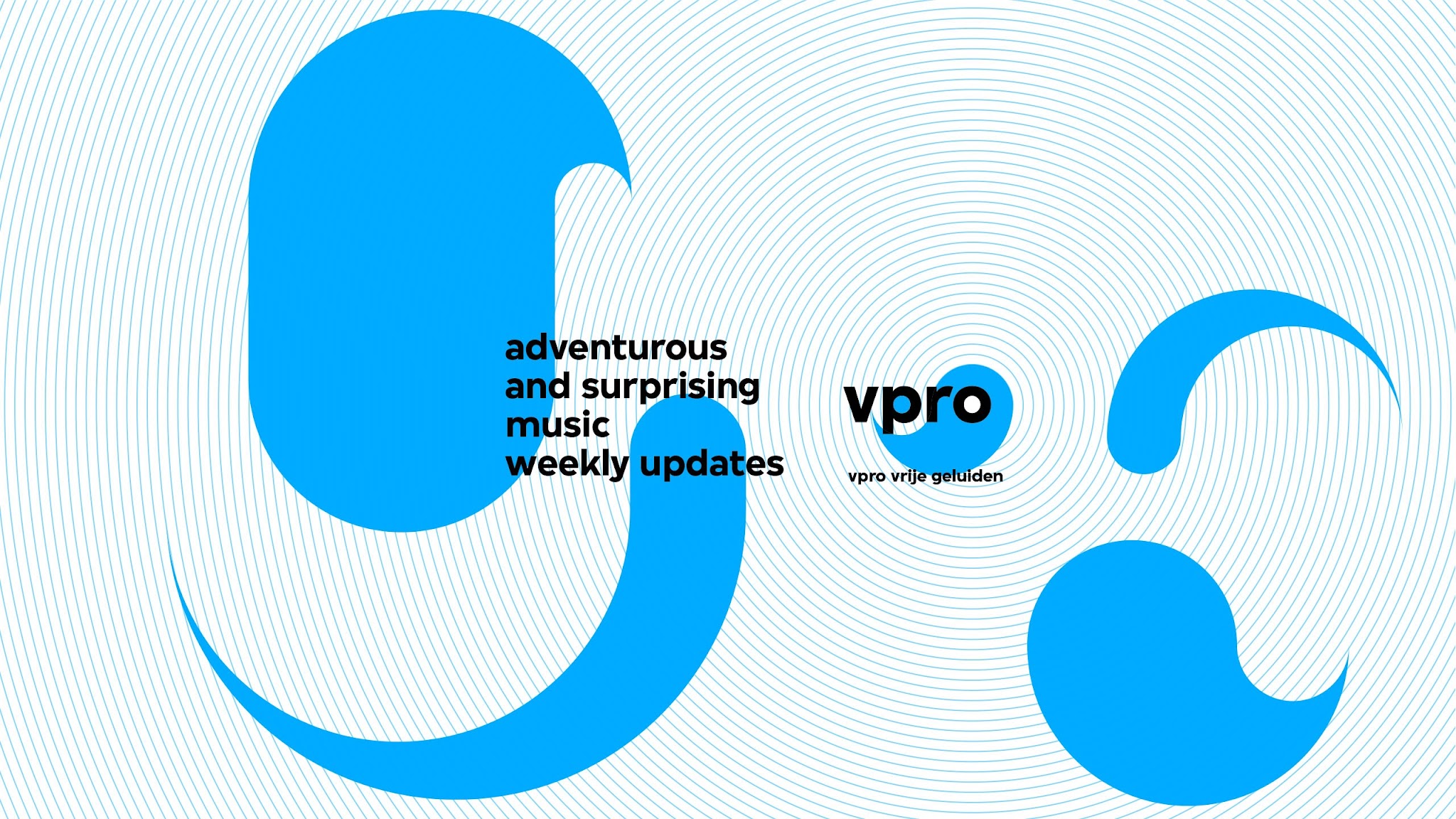 vrije geluiden YouTube banner