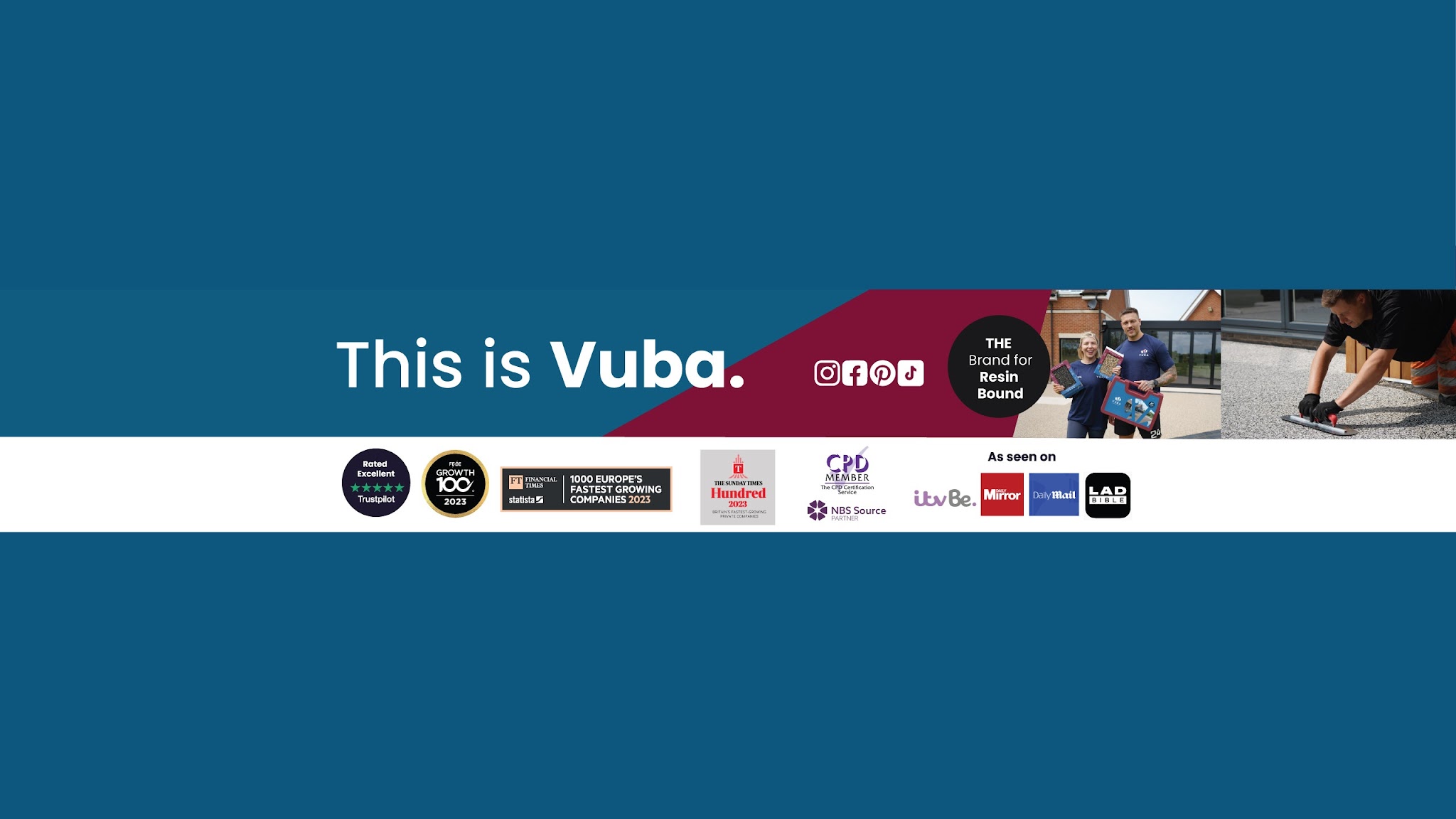 Vuba Resin Products YouTube banner