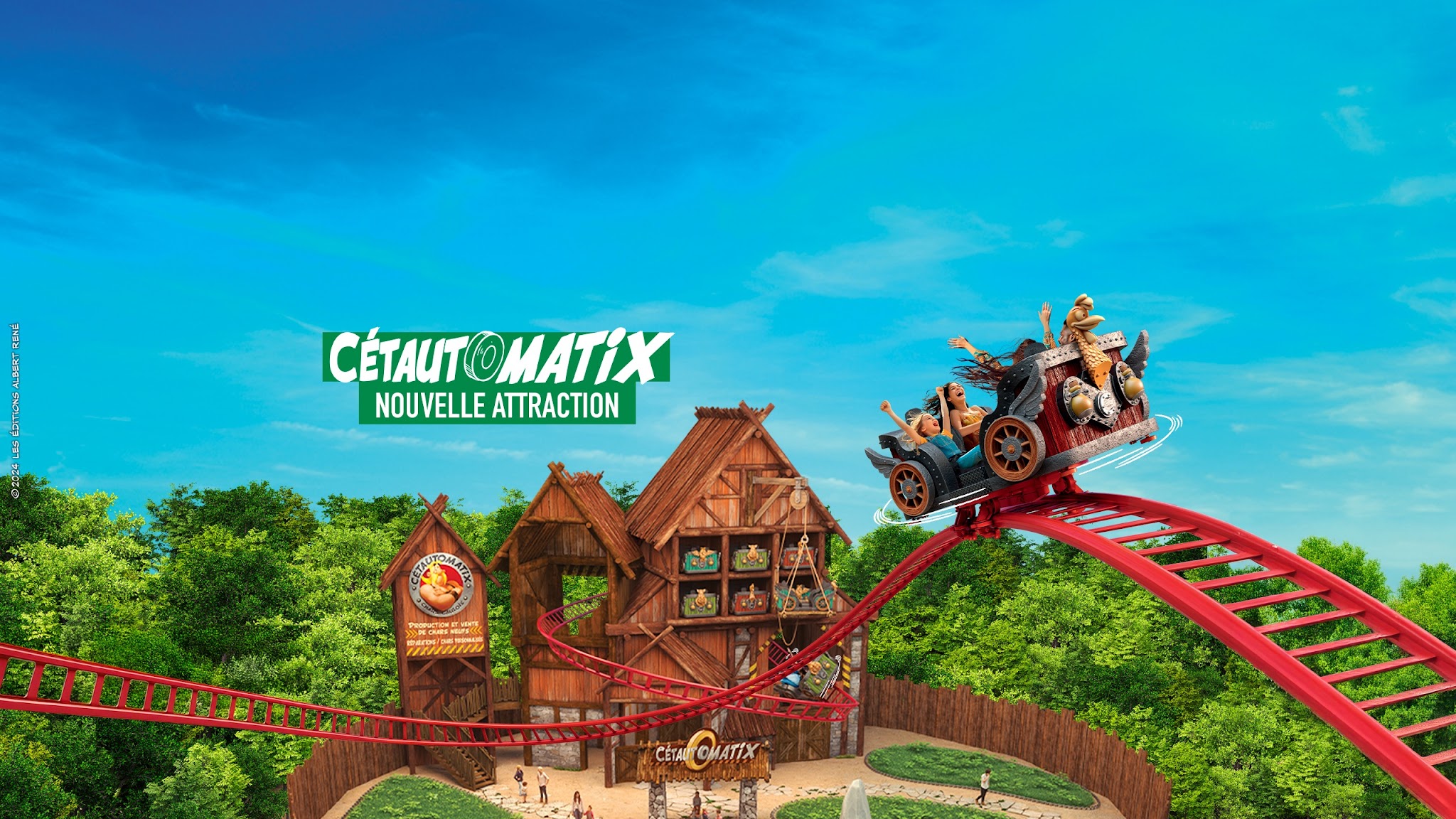 Parc Astérix YouTube banner