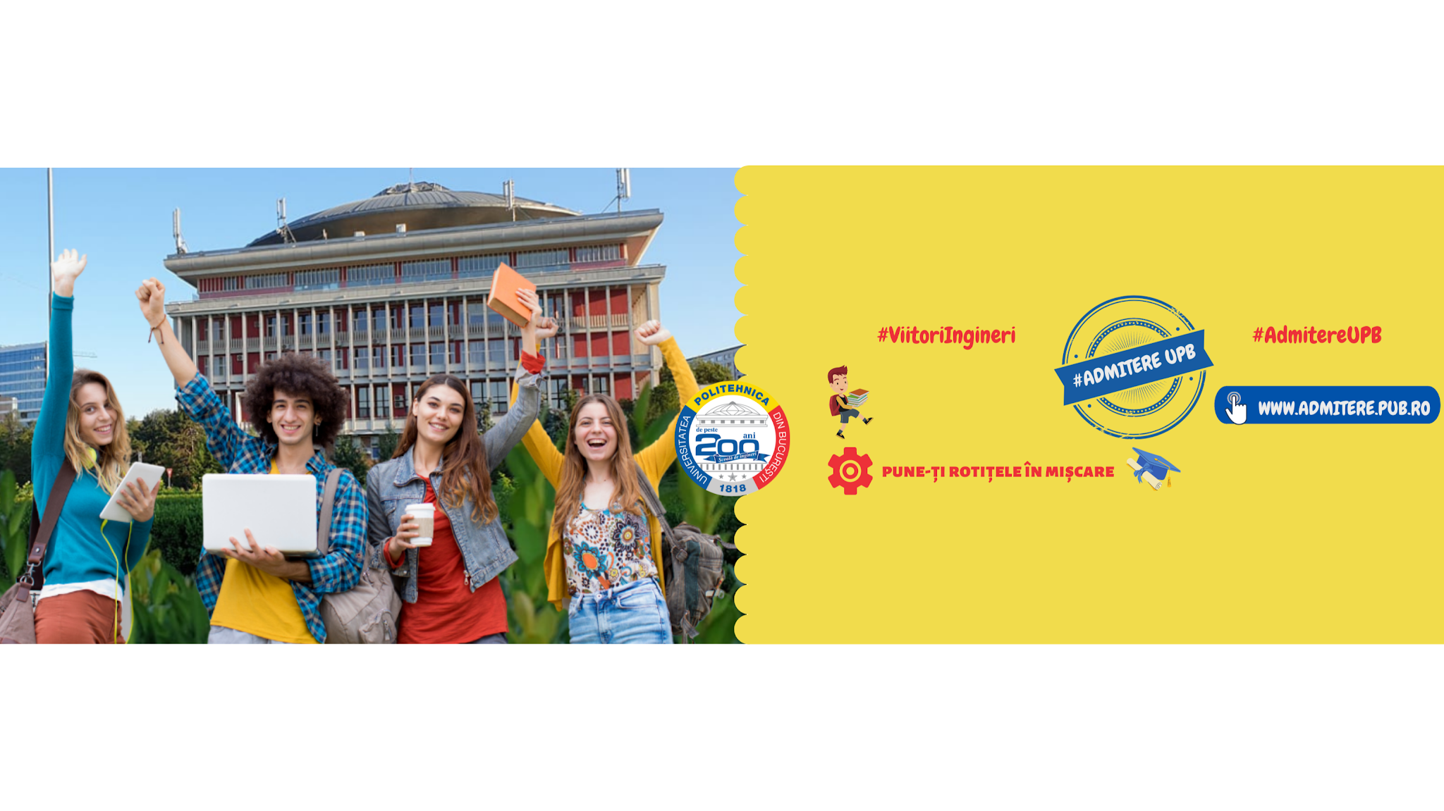 Universitatea POLITEHNICA din București YouTube banner