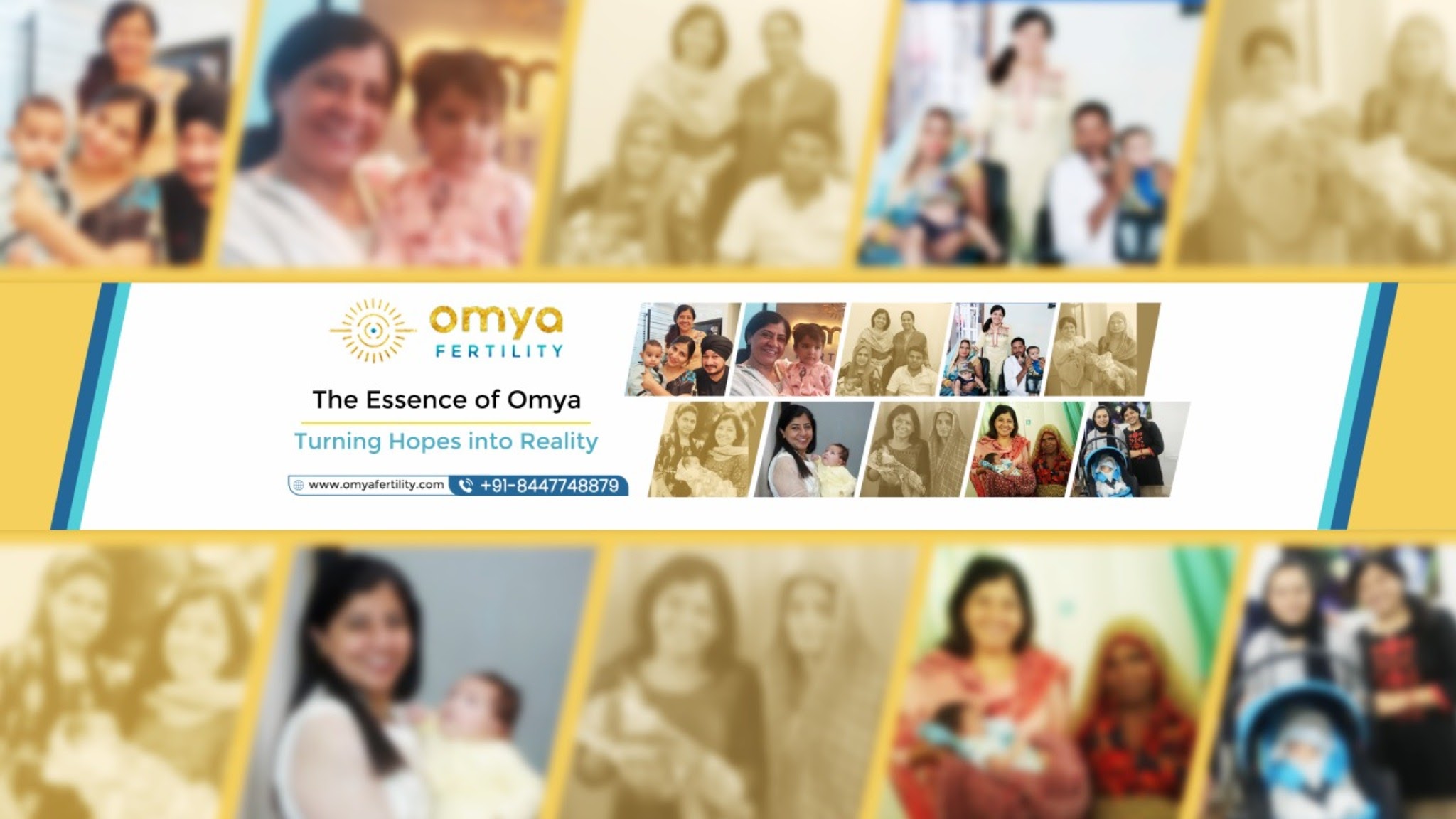 Omya Fertility - Best IVF Centre in Delhi NCR YouTube banner