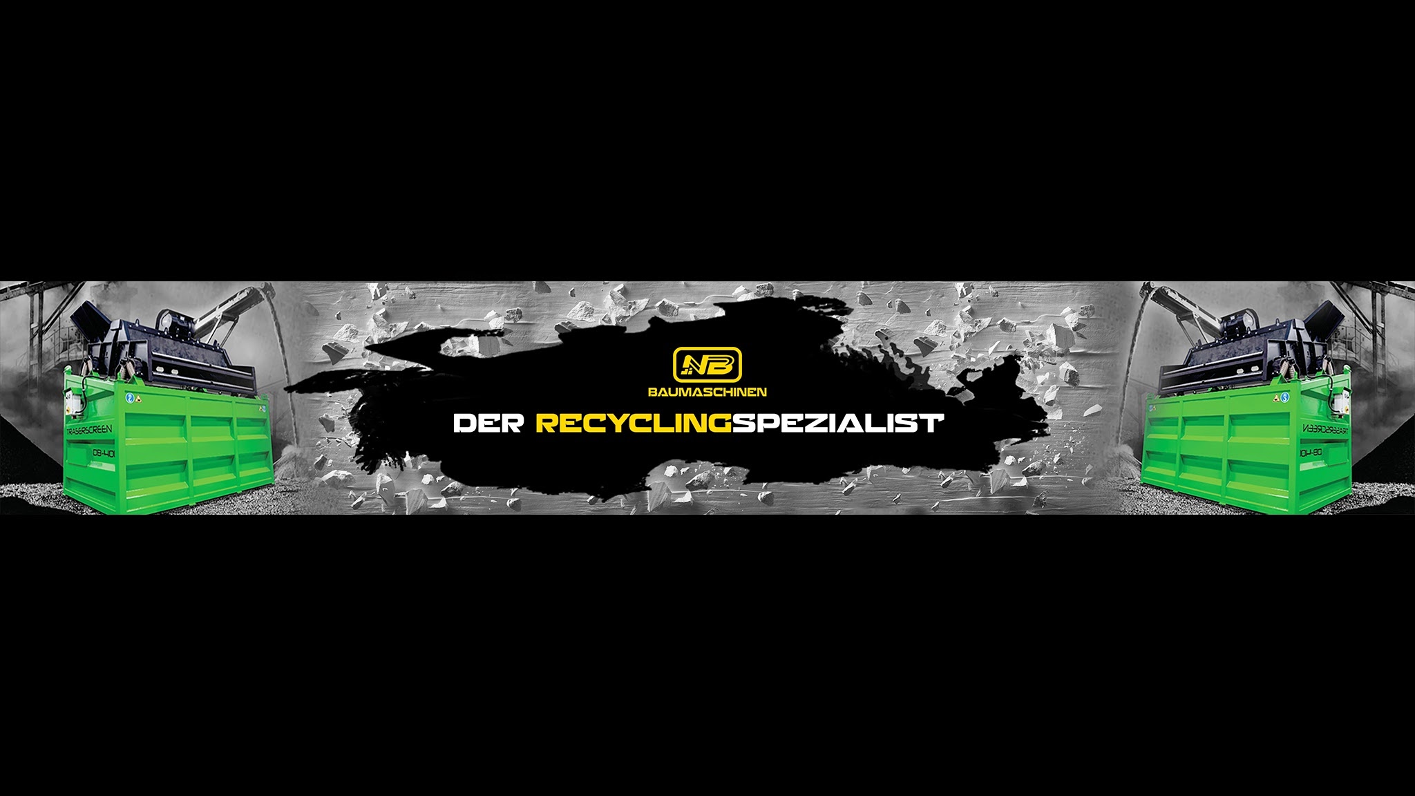 NB Baumaschinen - DER RECYCLINGSPEZIALIST YouTube banner