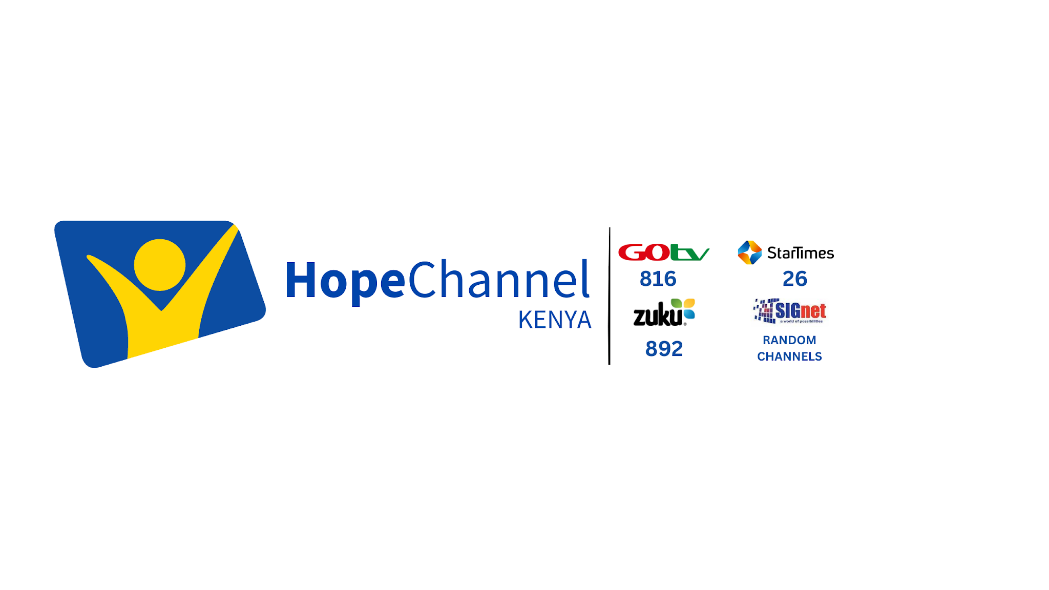 Hope Channel Kenya YouTube banner