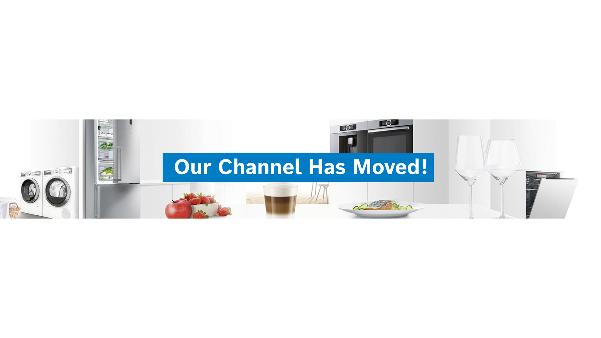Bosch Home New Zealand Has Moved YouTube banner