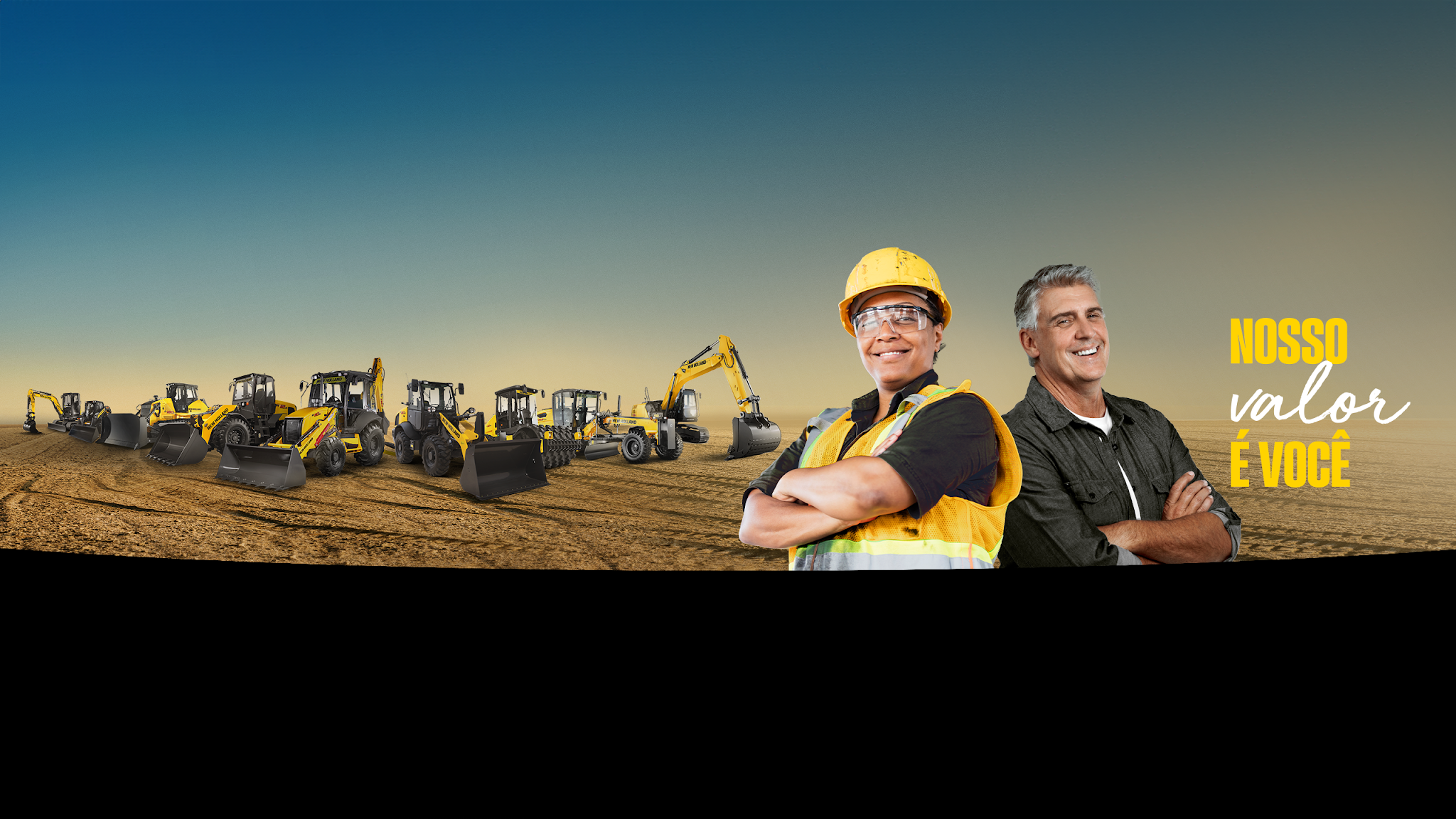 New Holland Construction YouTube banner