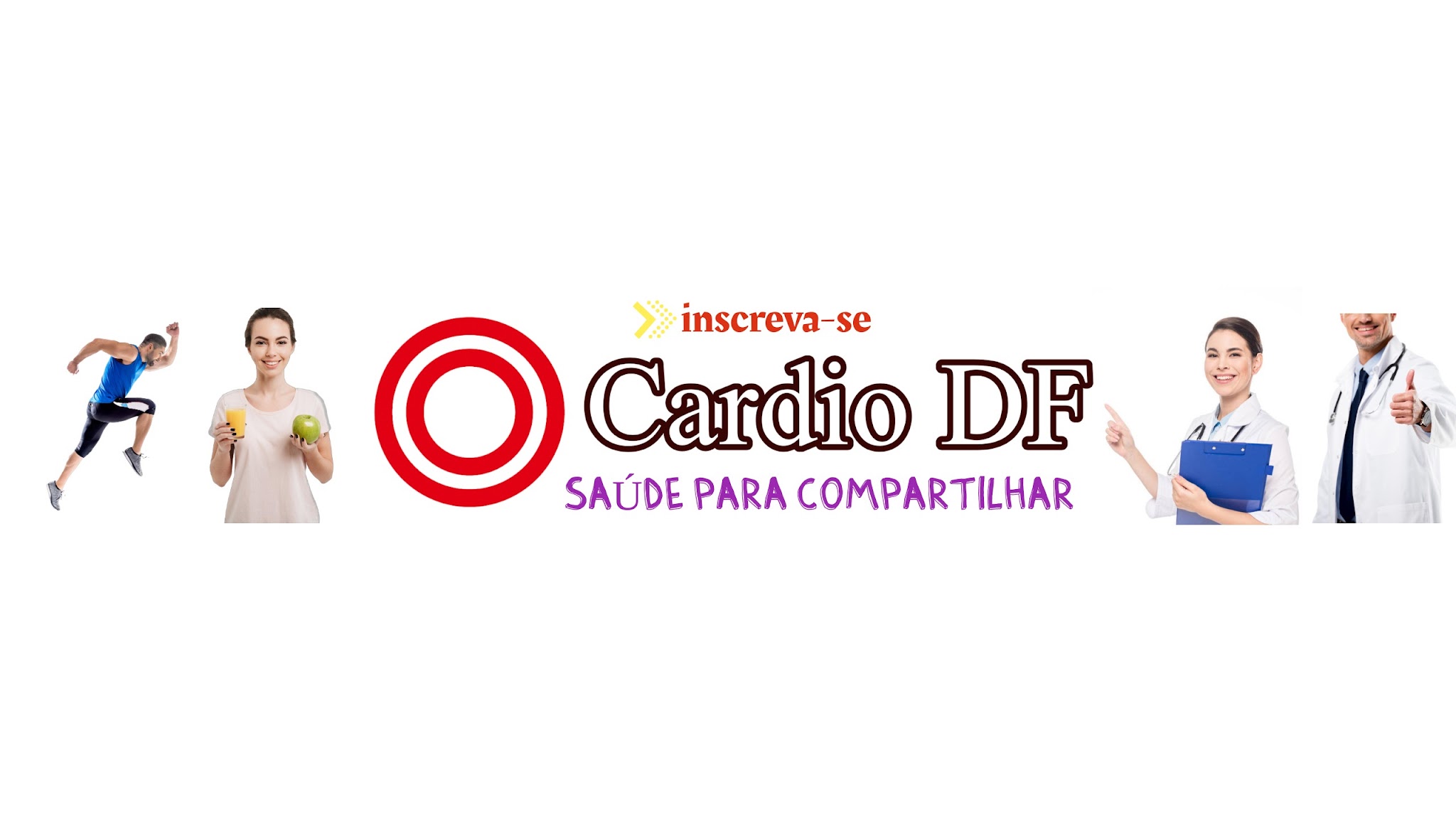 Cardio DF — Cardiologia e saúde cardiovascular em Brasília (DF) YouTube banner