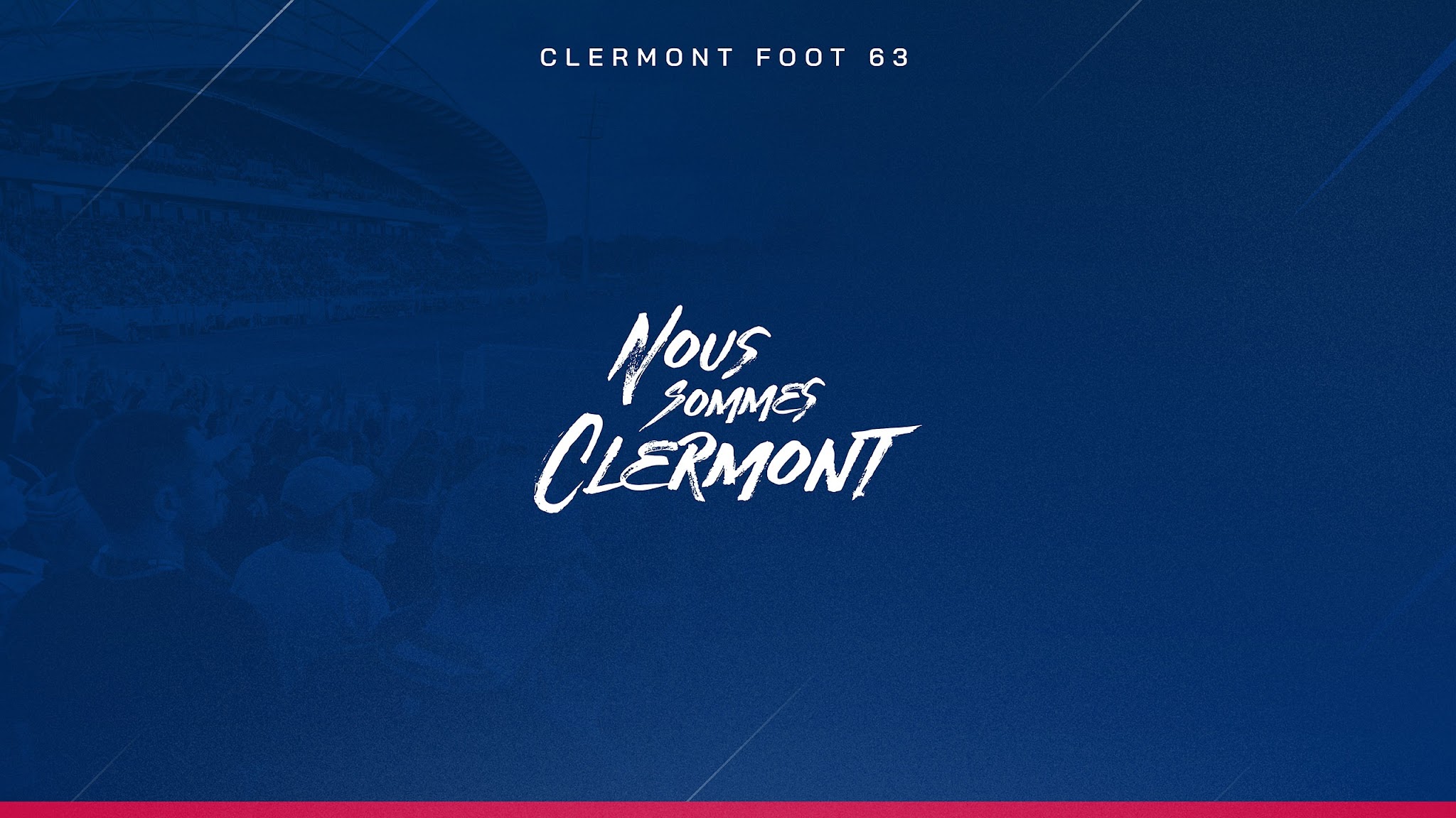 Clermont Foot 63 YouTube banner