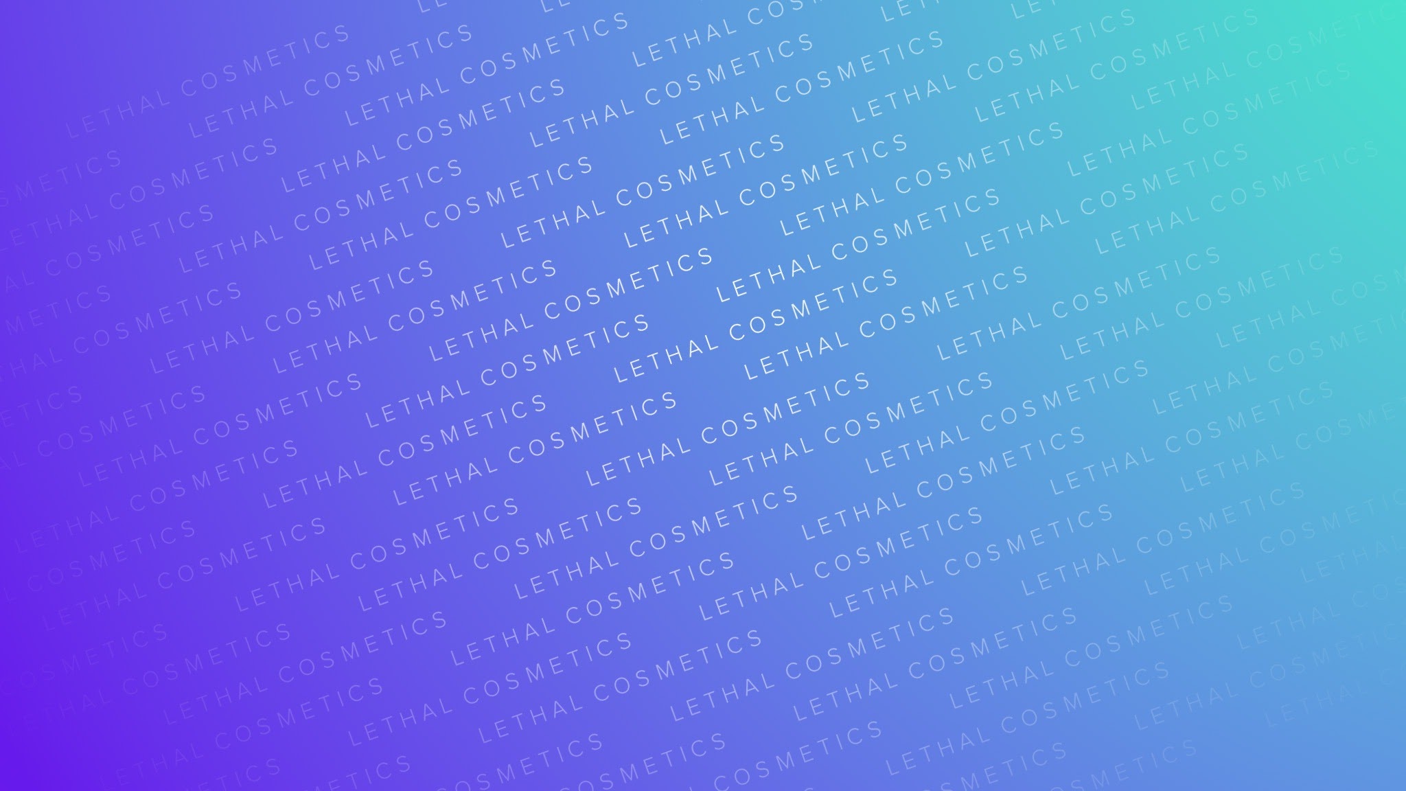 Lethal Cosmetics YouTube banner