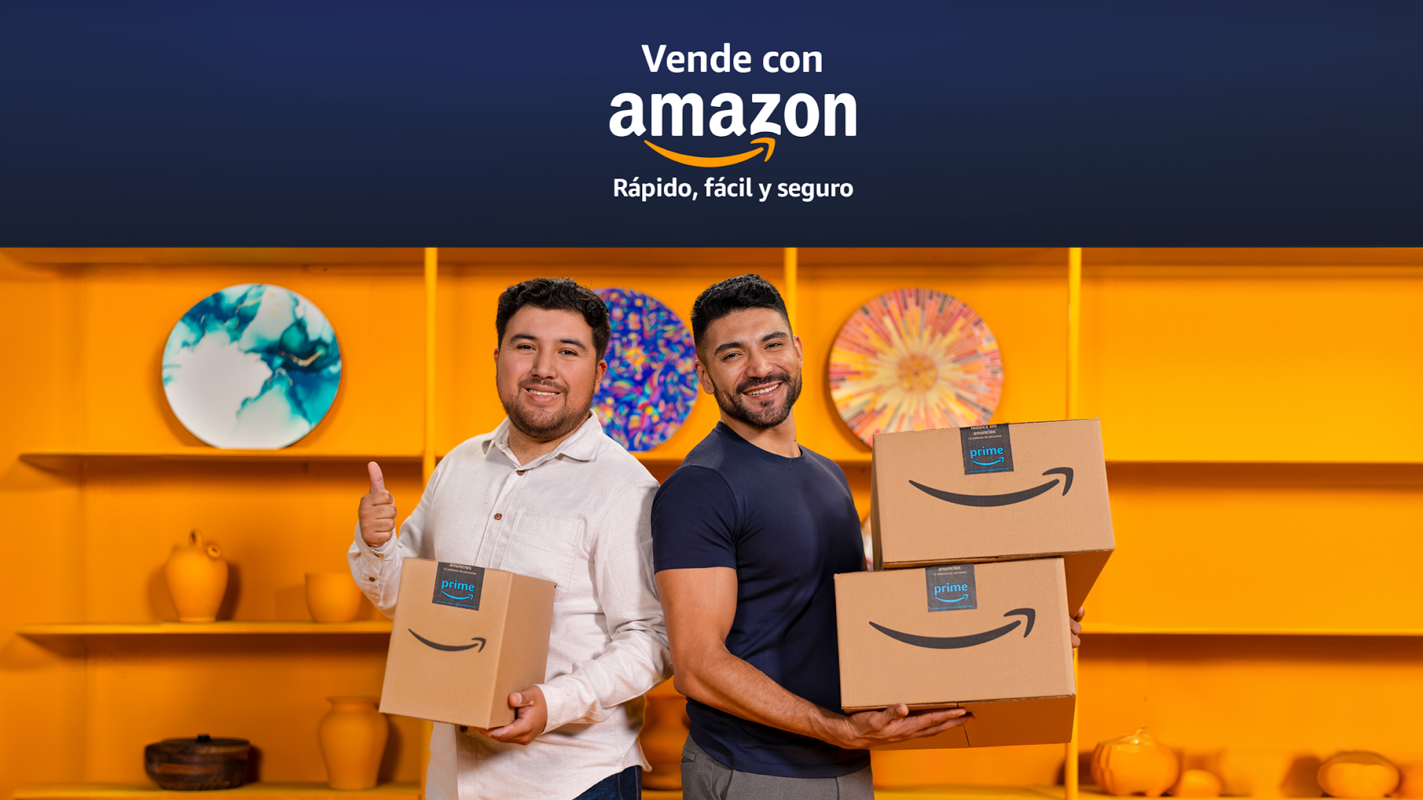 Vender con Amazon México YouTube banner