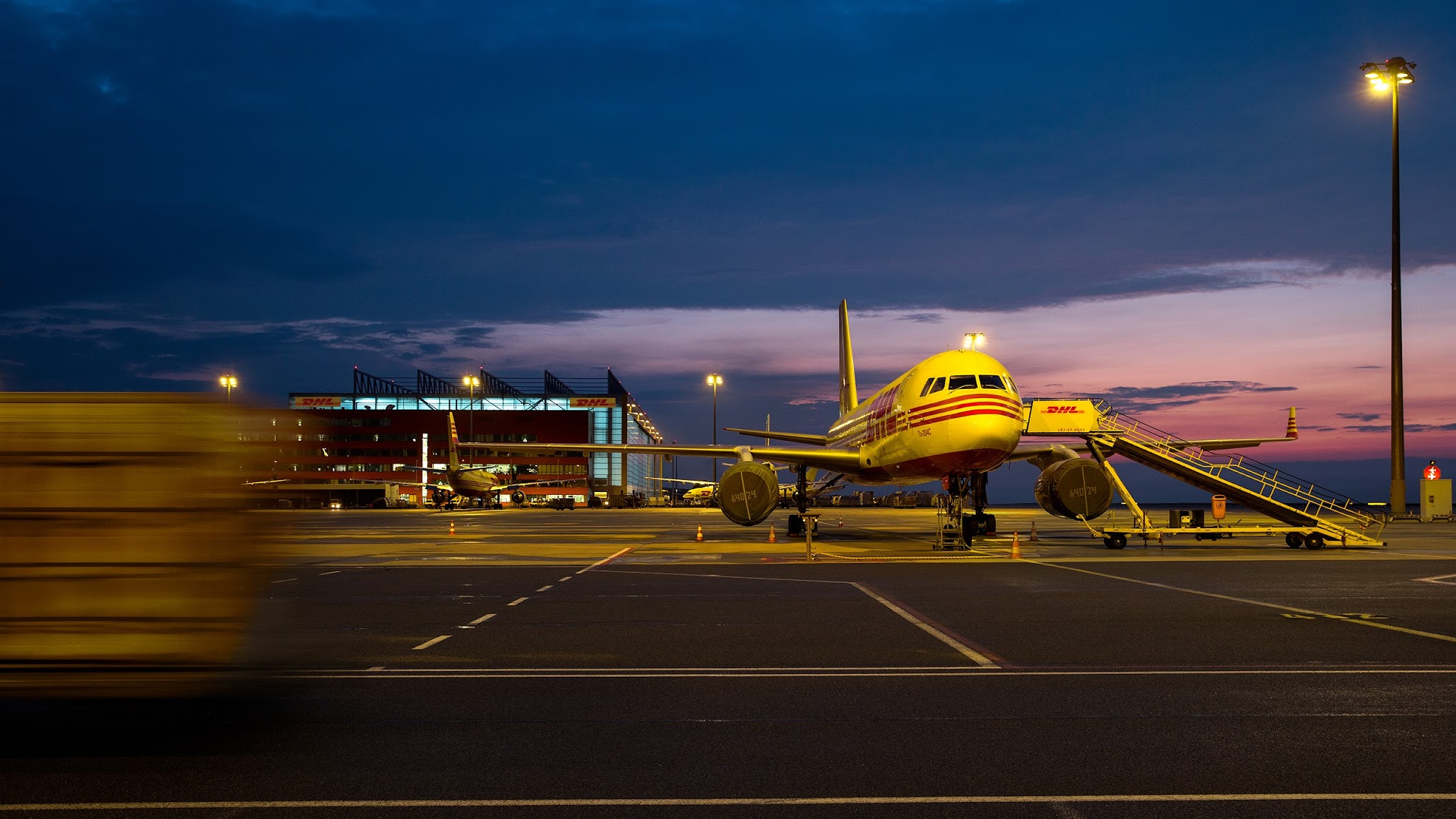 DHL Hub Leipzig YouTube banner