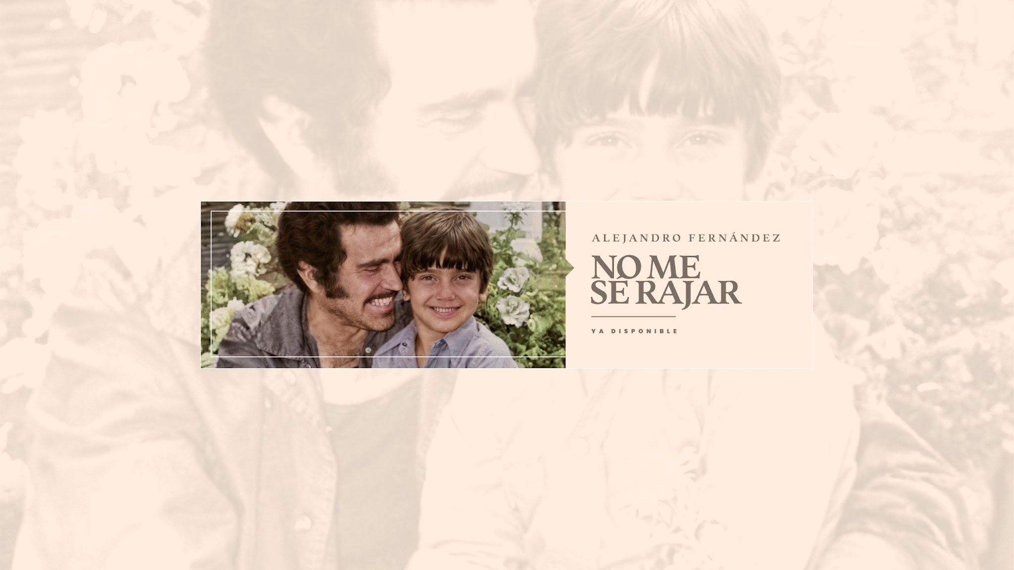 Alejandro Fernández YouTube banner
