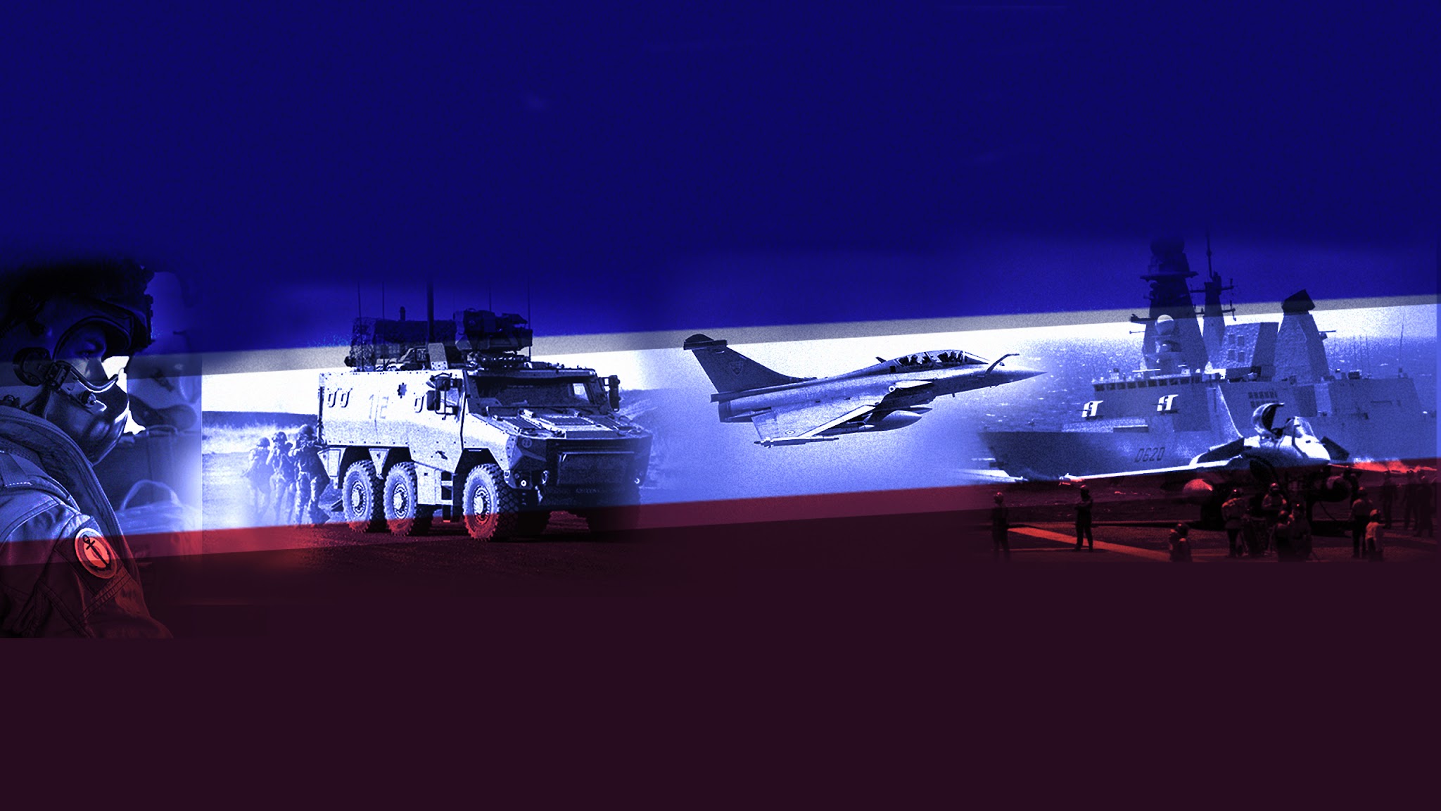 Ministère des Armées YouTube banner