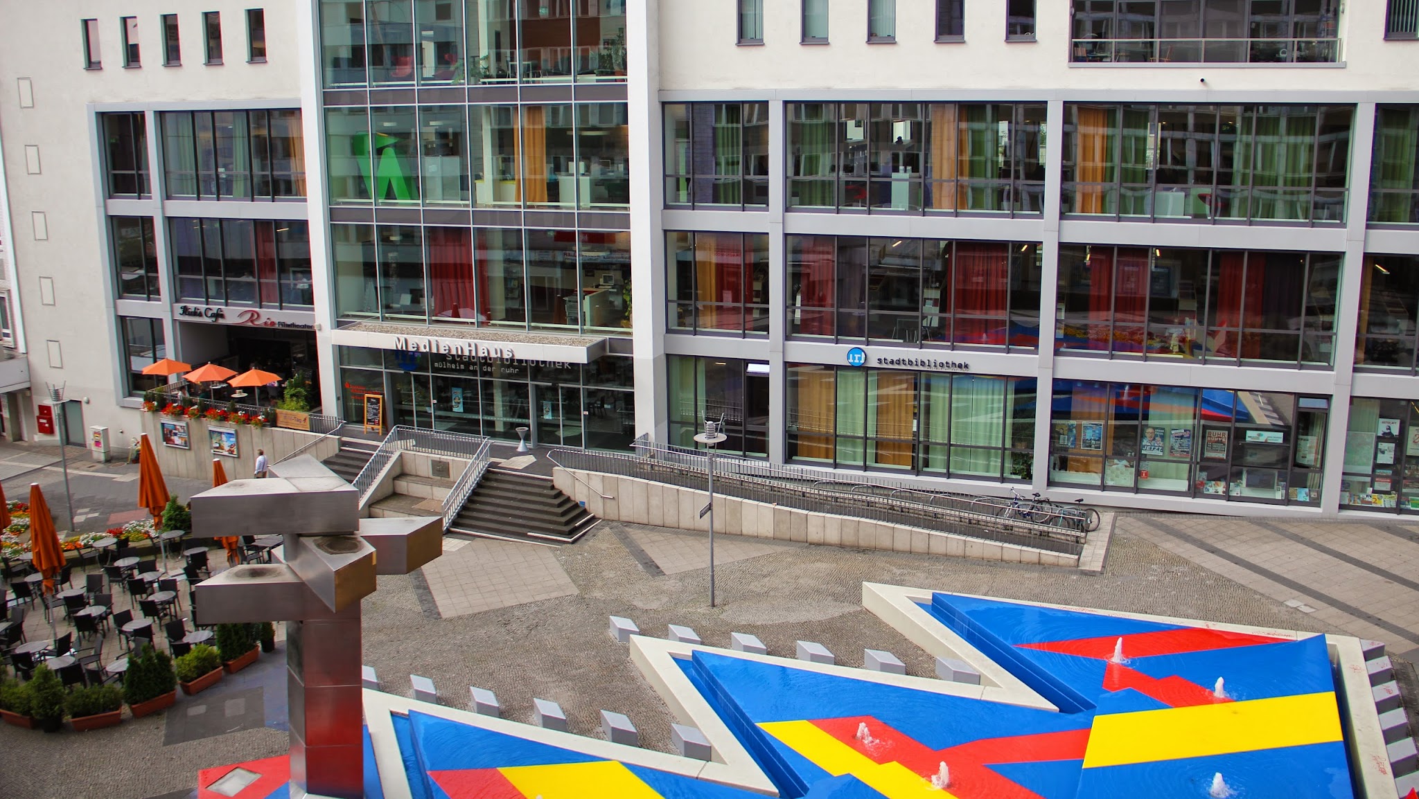 Stadtbibliothek im MedienHaus Mülheim an der Ruhr YouTube banner