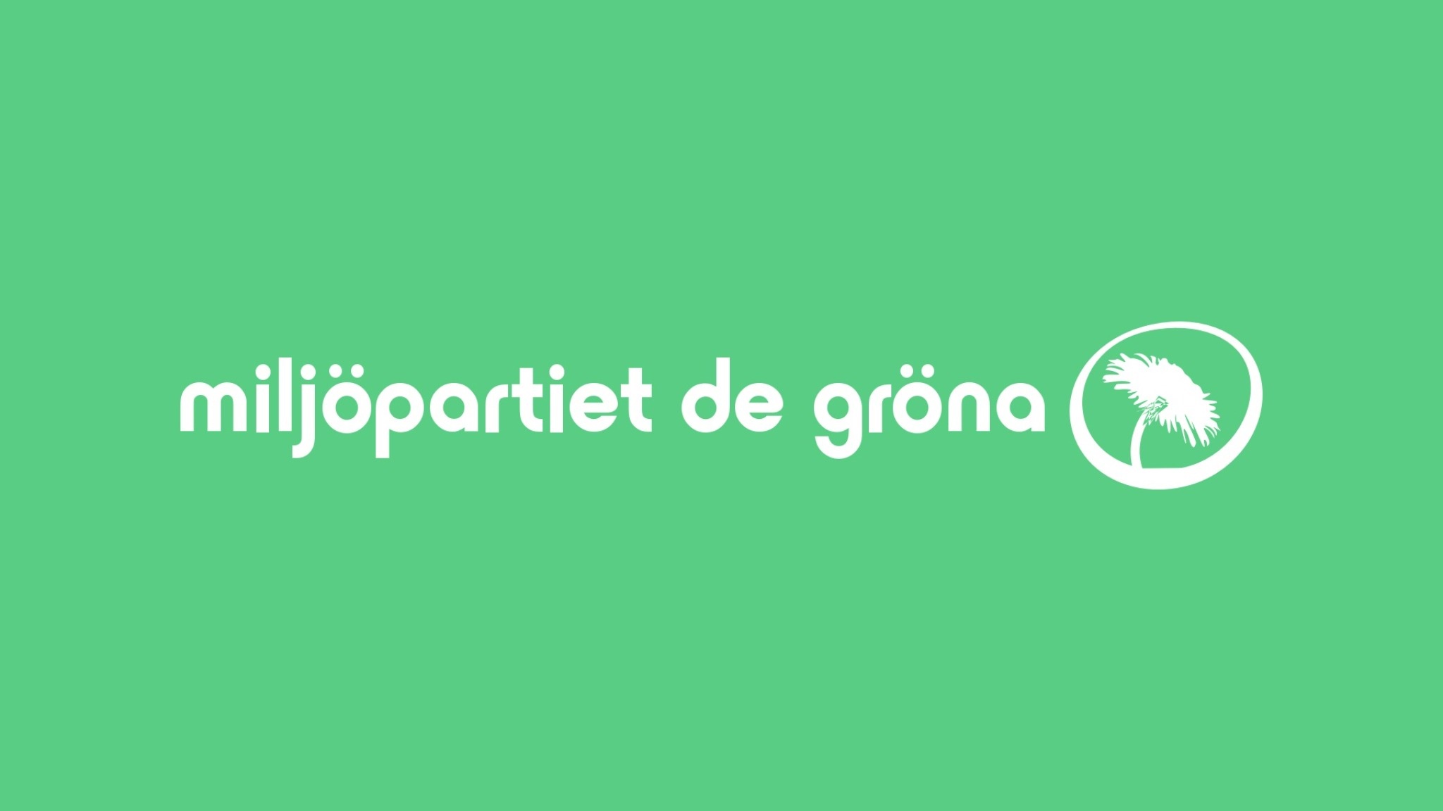 Miljöpartiet de gröna YouTube banner