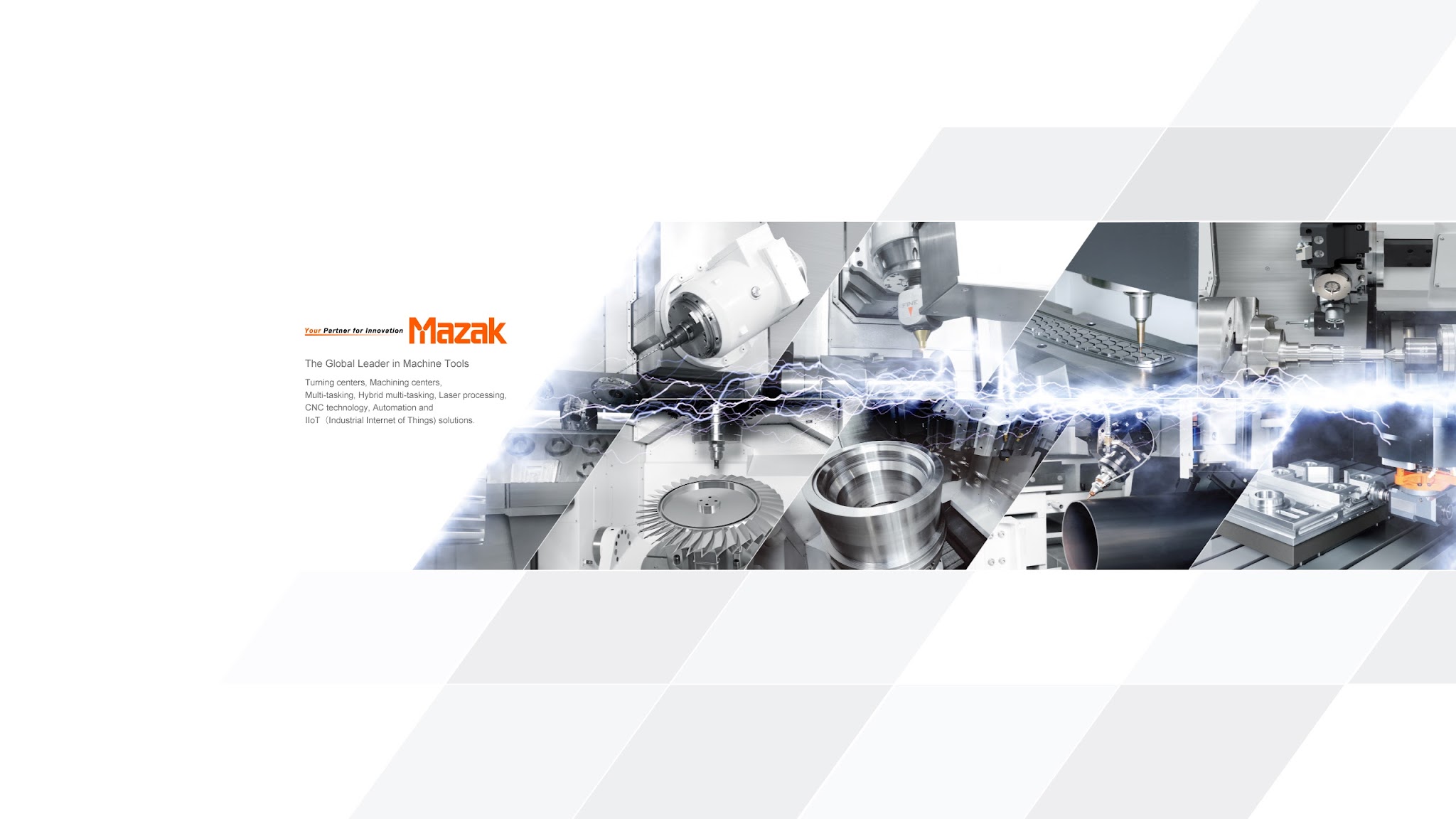 Yamazaki Mazak Corporation YouTube banner