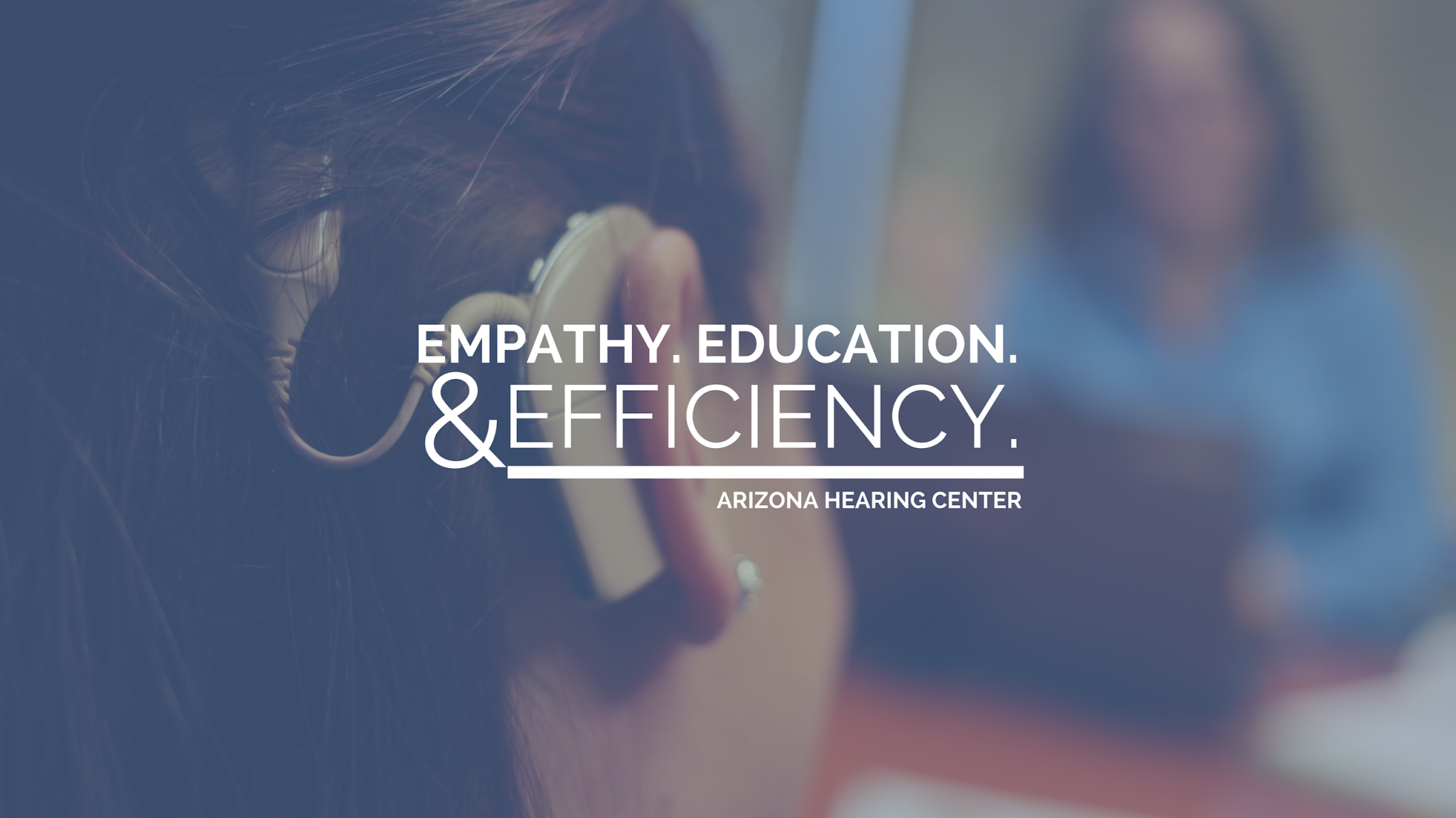 Arizona Hearing Center YouTube banner