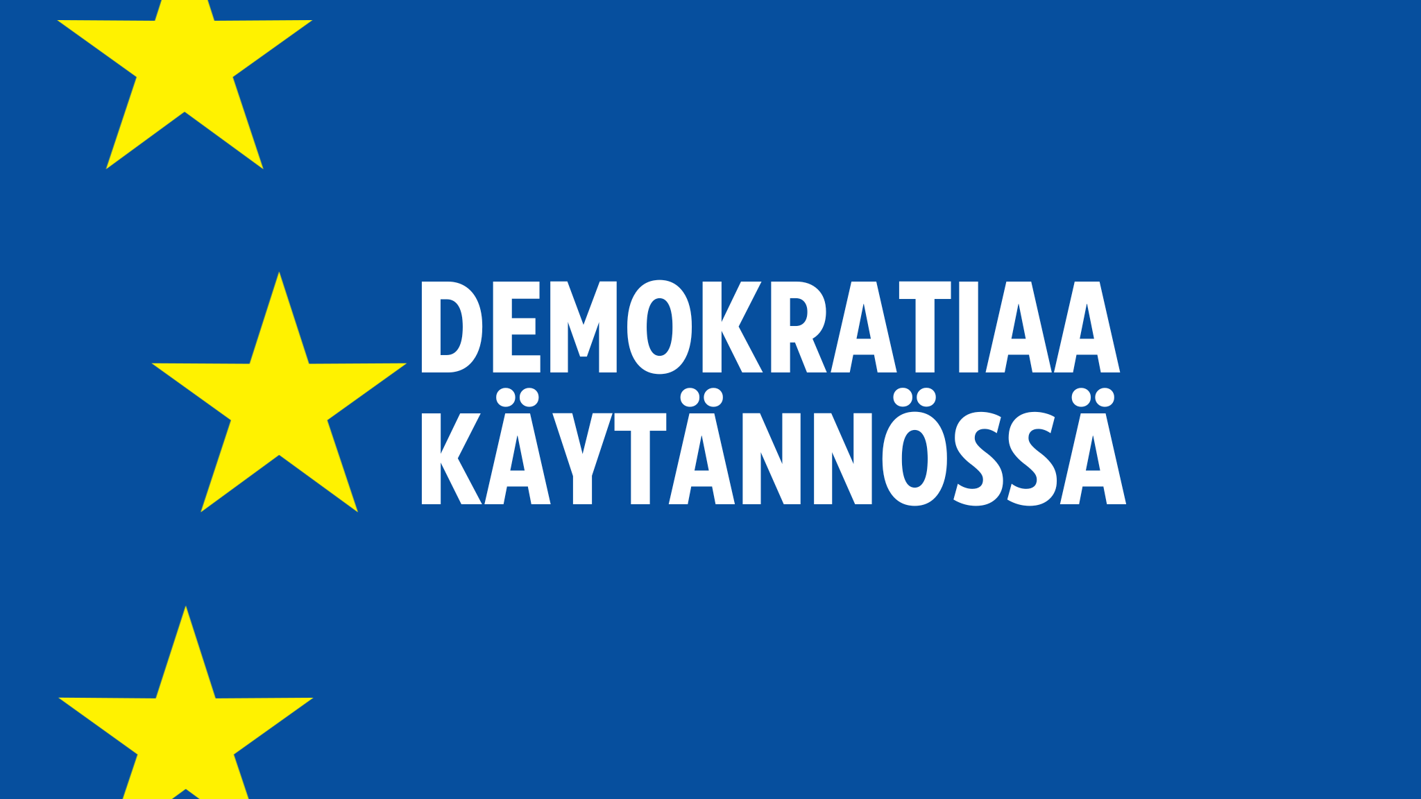 Euroopan parlamentti Suomessa YouTube banner