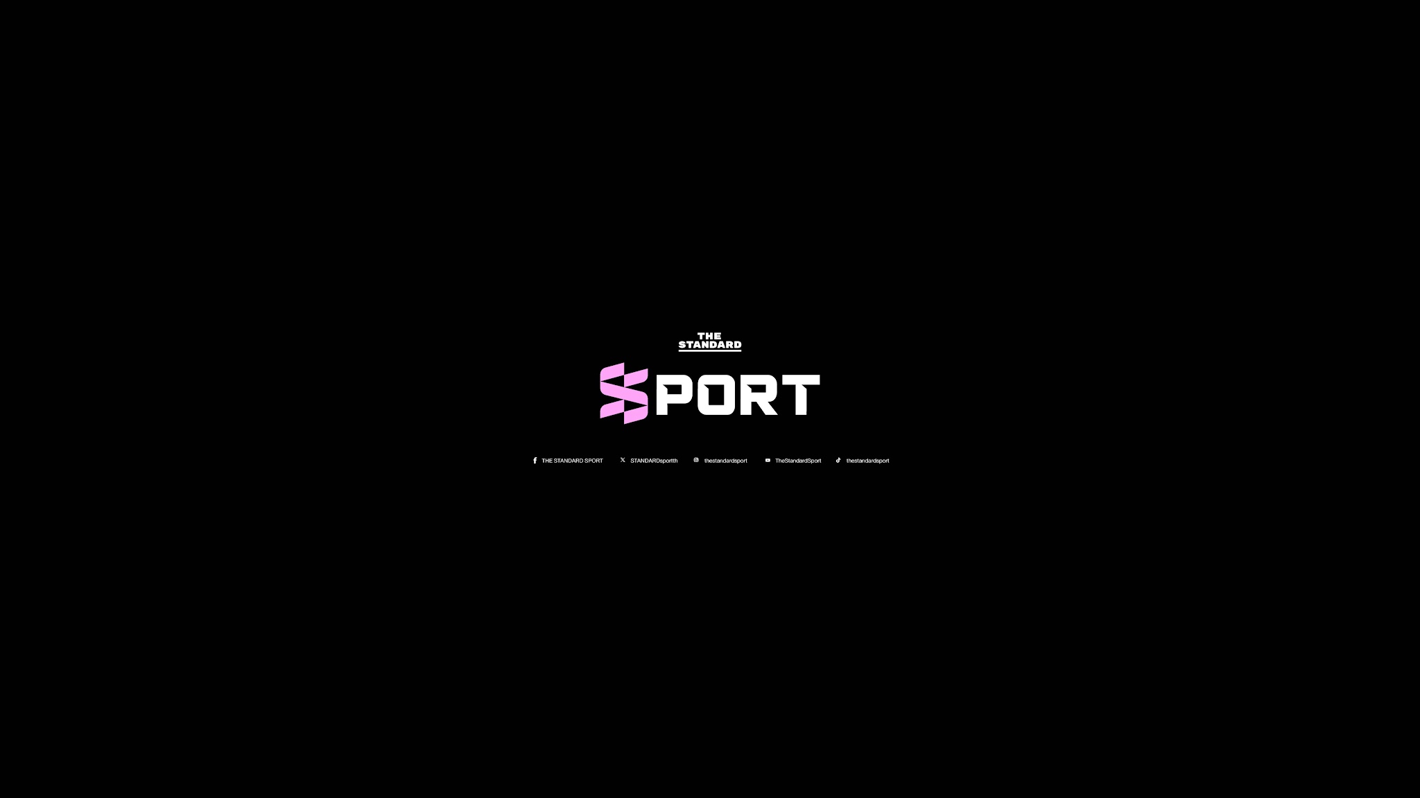 THE STANDARD SPORT YouTube banner