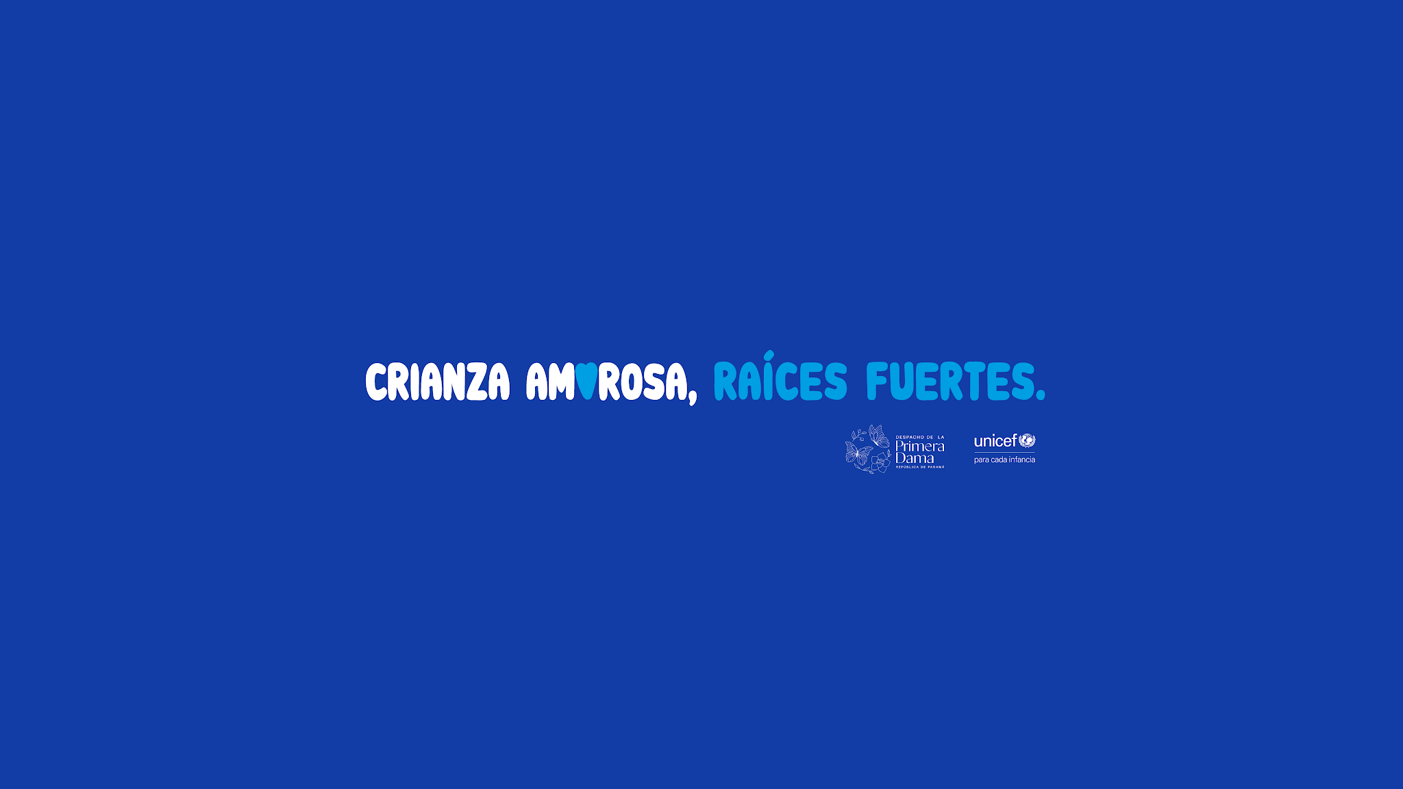 UNICEF Panamá YouTube banner