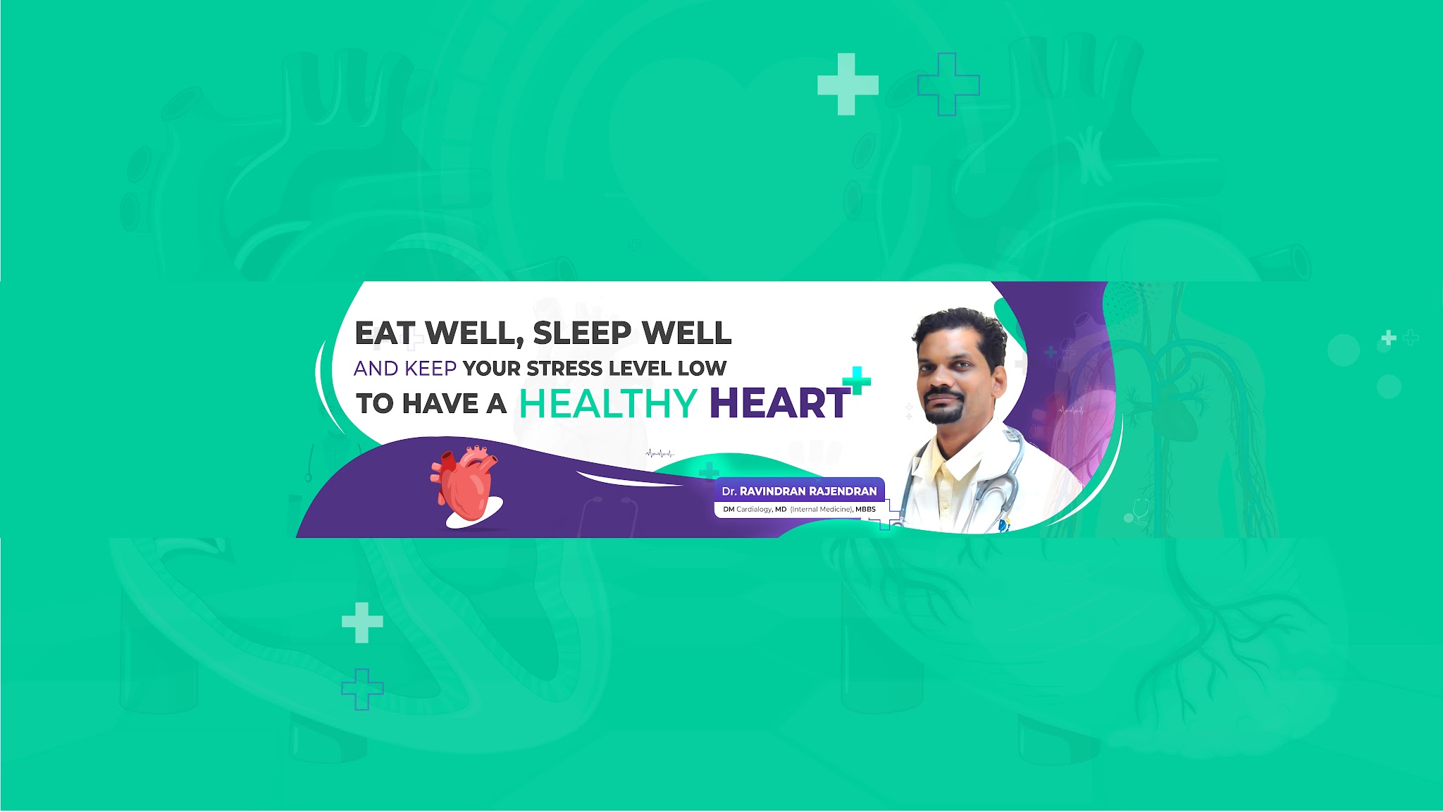 Dr Ravindran Cardiologist YouTube banner