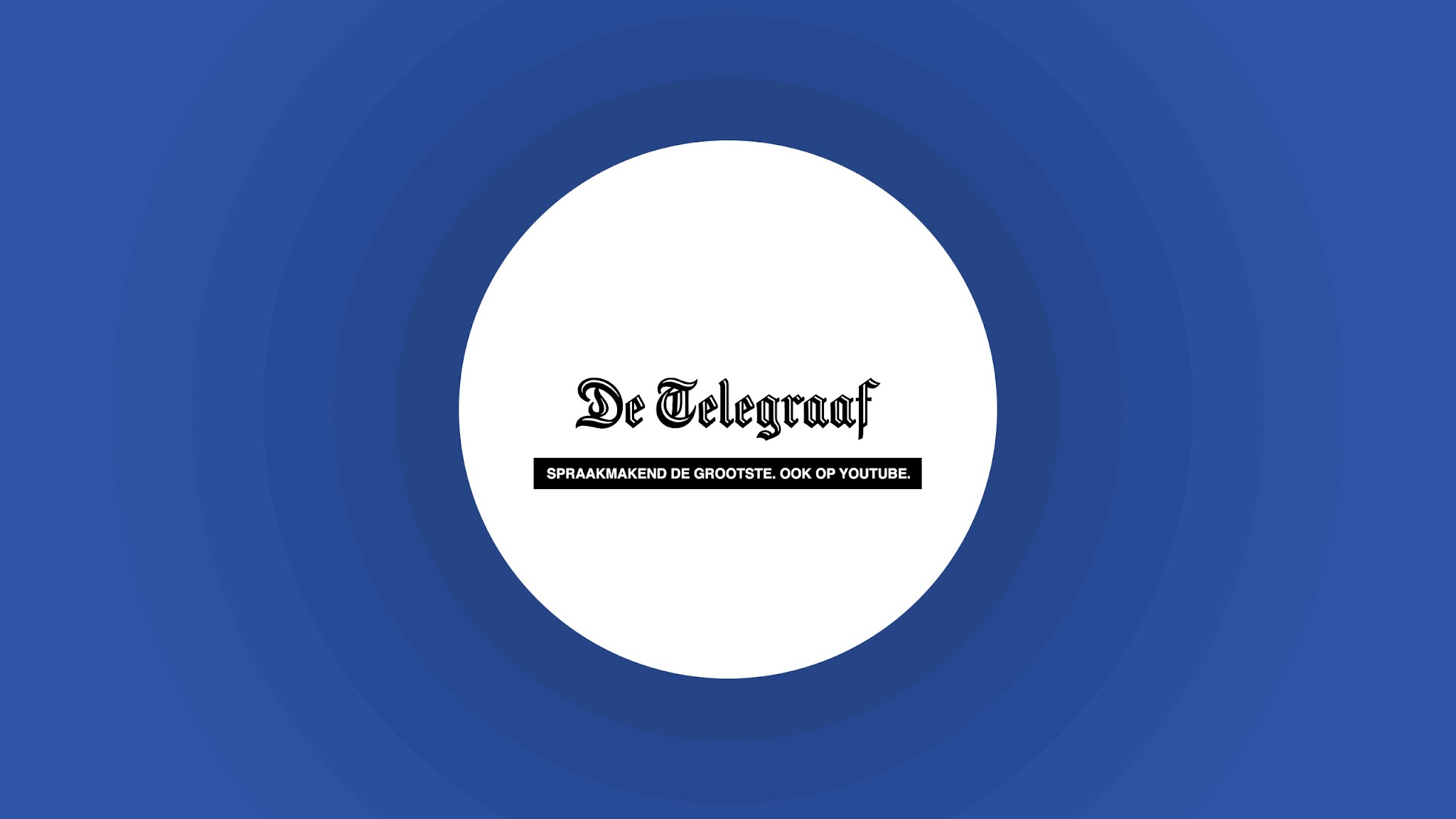 De Telegraaf YouTube banner