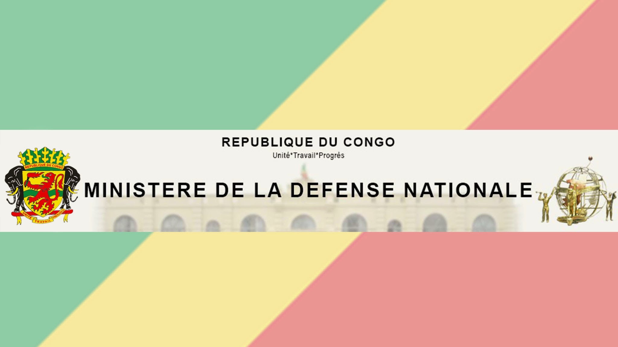 Ministère de la défense Nationale du Congo YouTube banner