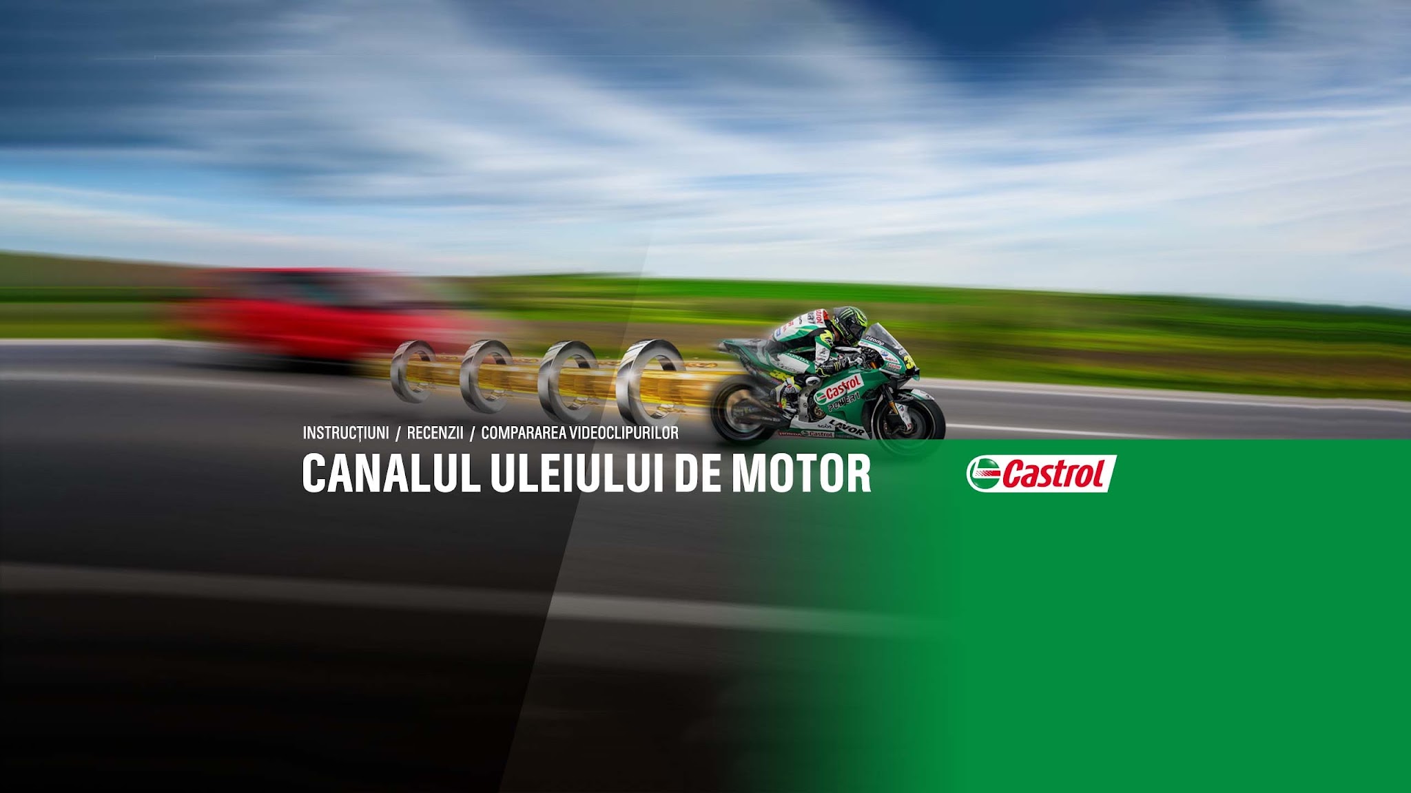 Castrol România YouTube banner