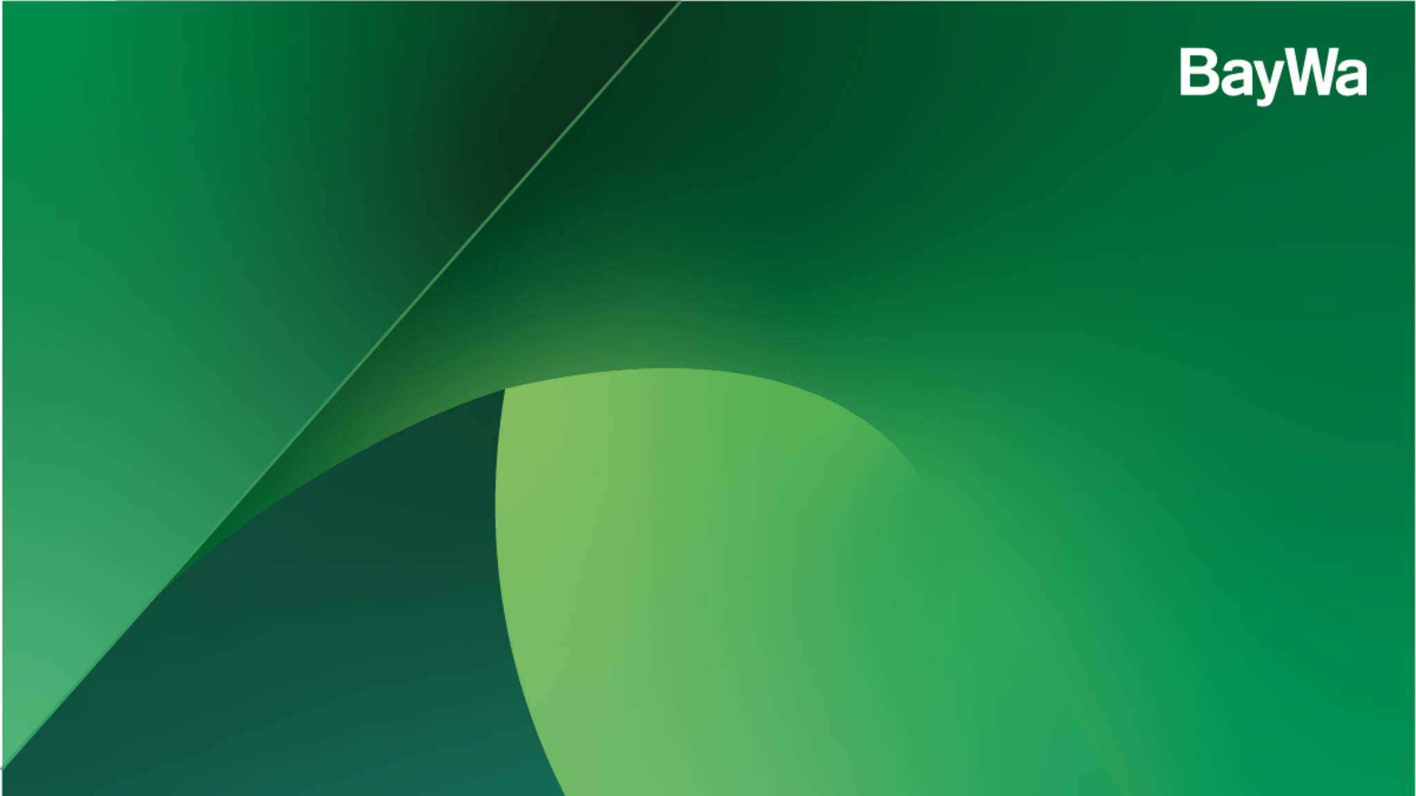 BayWa AG YouTube banner