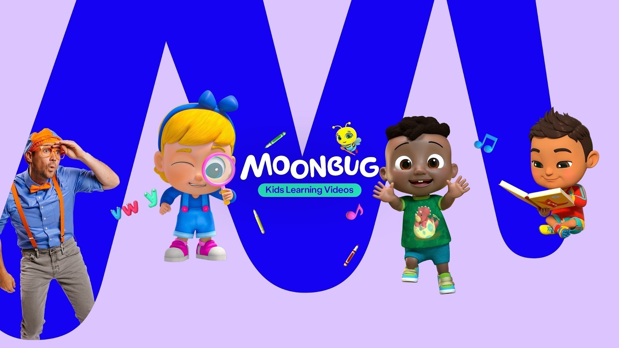 Moonbug Kids - Kids Learning Videos YouTube banner