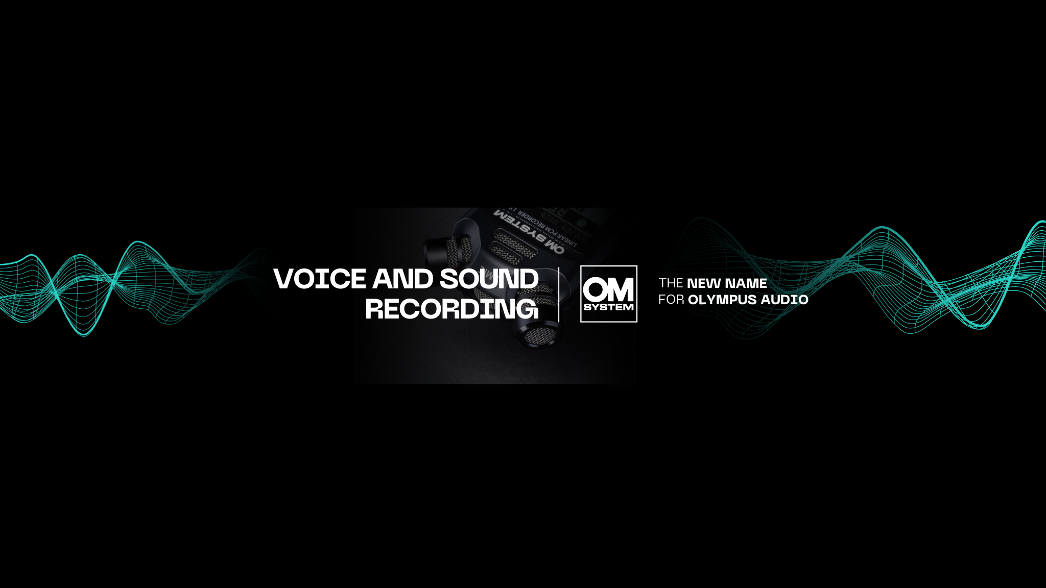 OM SYSTEM Audio Global YouTube banner
