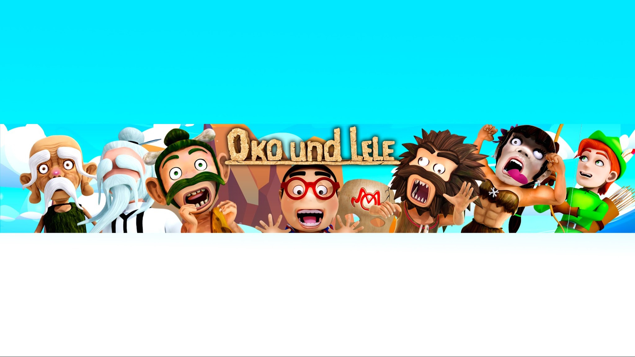 Oko und Lele YouTube banner