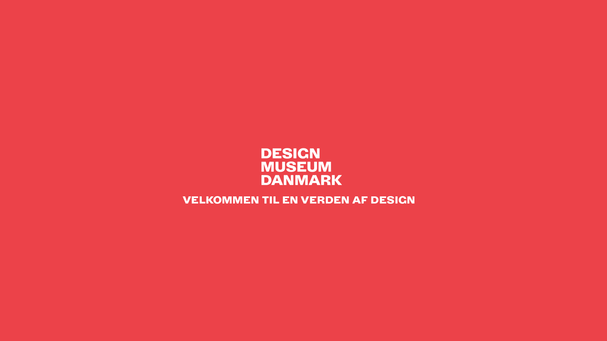 Designmuseum Danmark YouTube banner