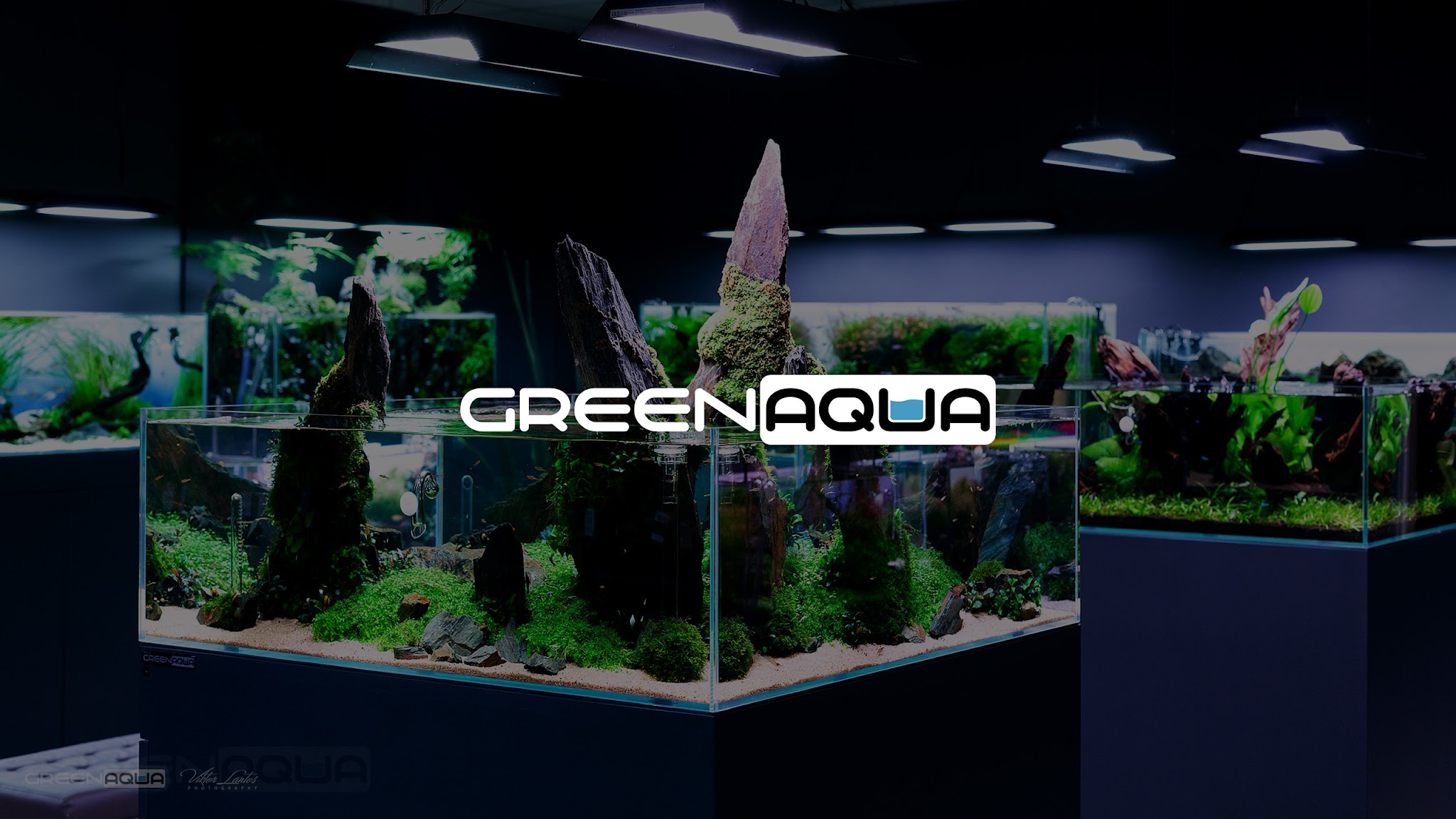 Green Aqua YouTube banner