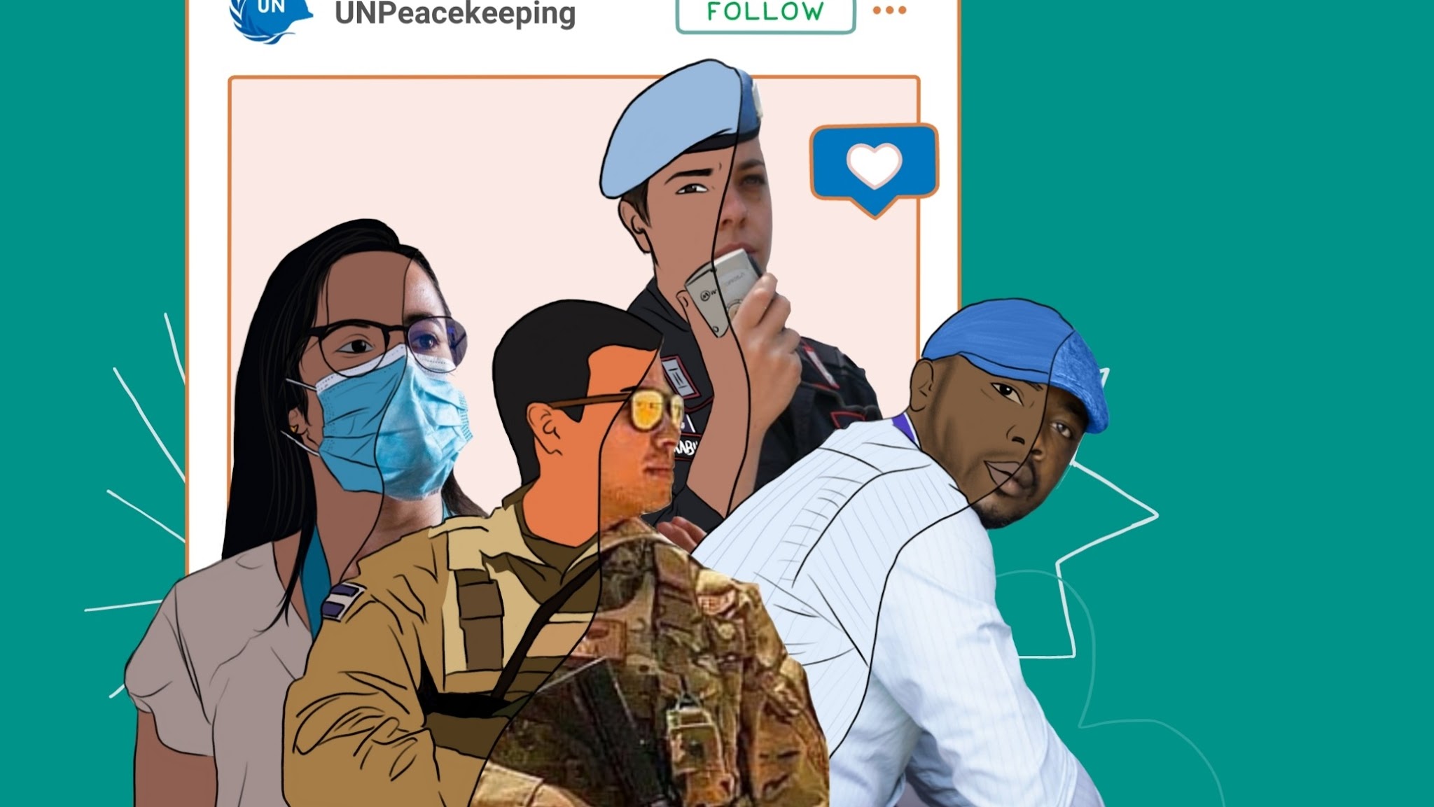 UN Peacekeeping YouTube banner