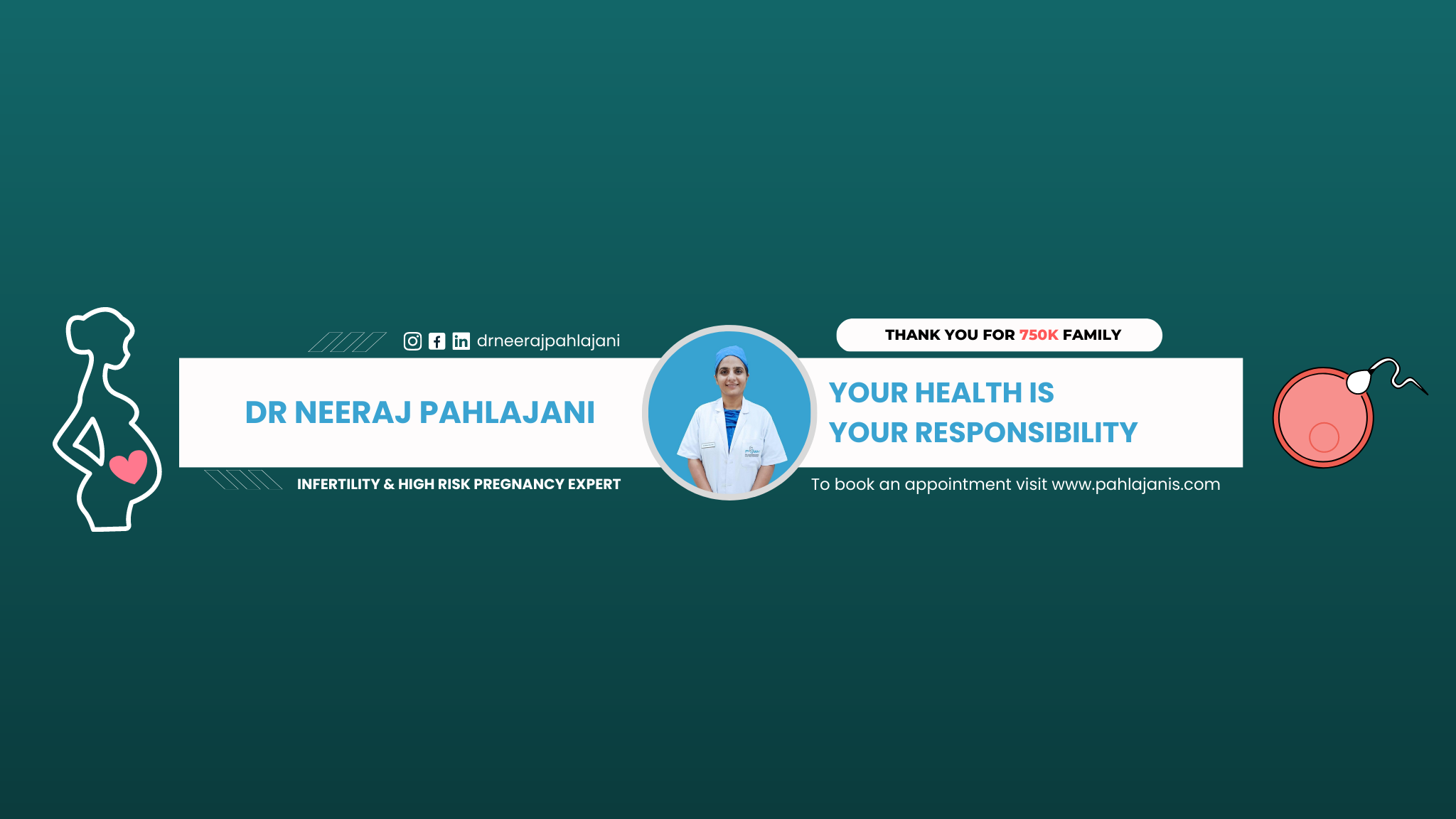 Dr Neeraj Pahlajani YouTube banner