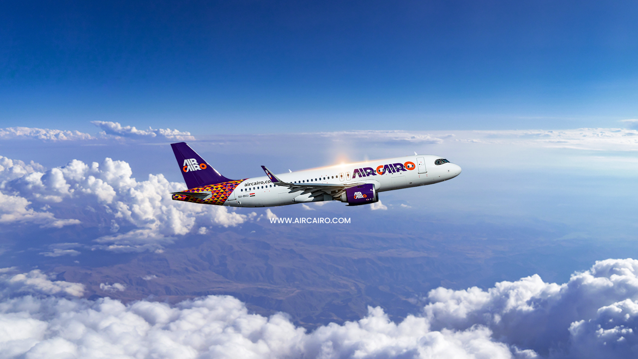 Air Cairo YouTube banner