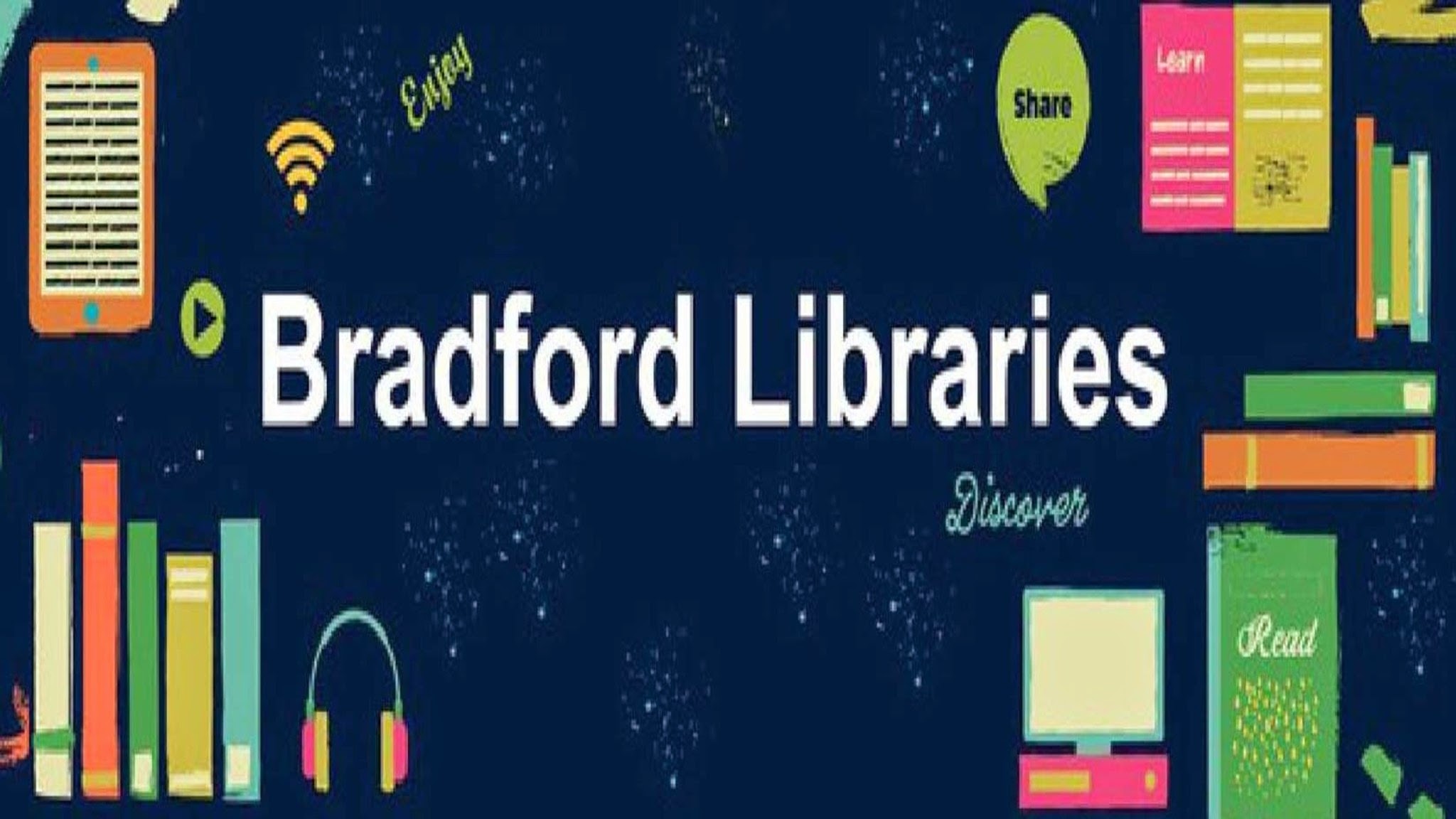 Bradford Libraries YouTube banner