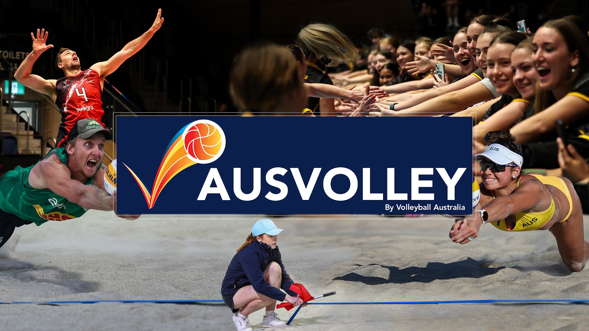 Ausvolley YouTube banner