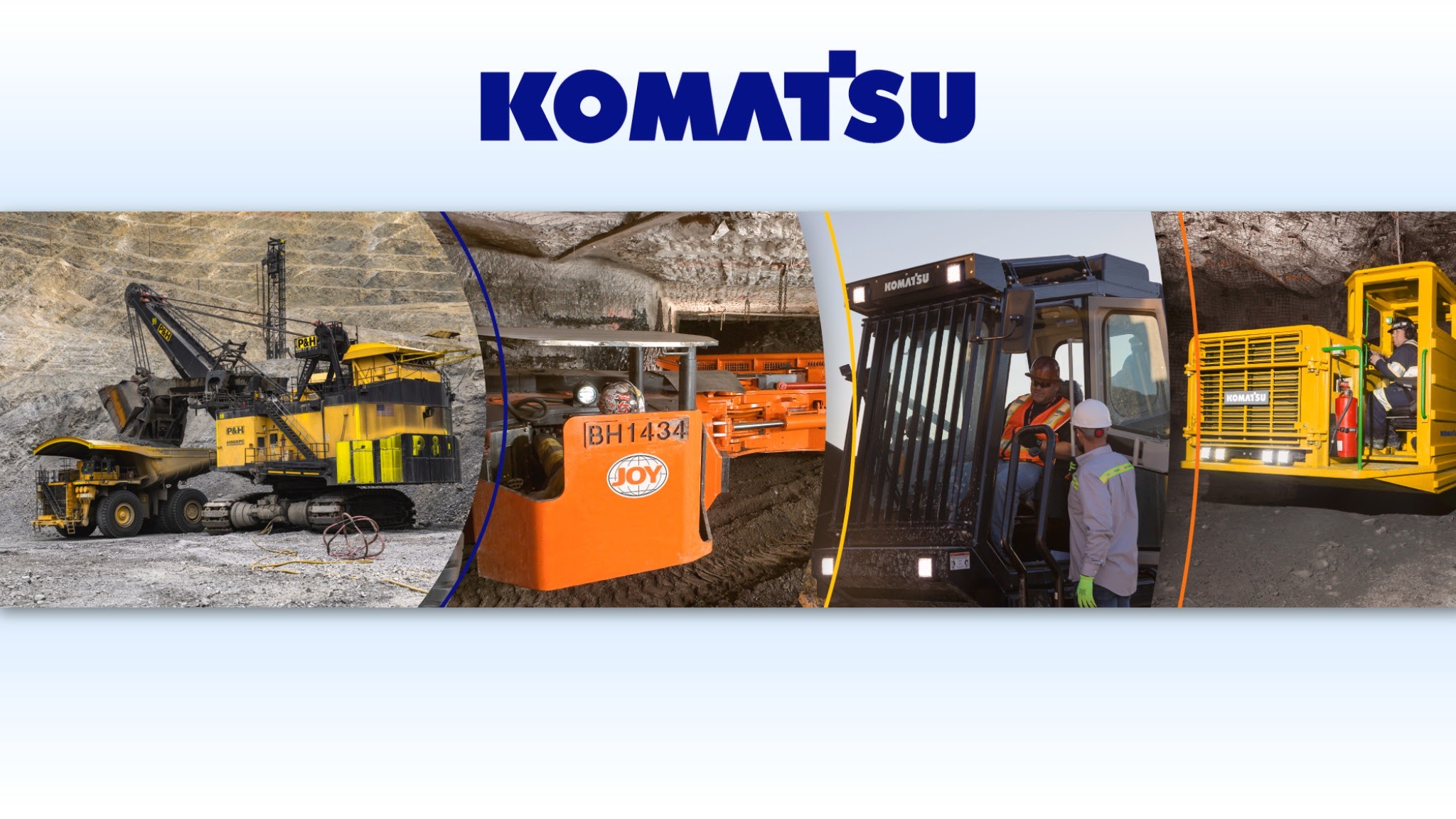 Komatsu Mining YouTube banner
