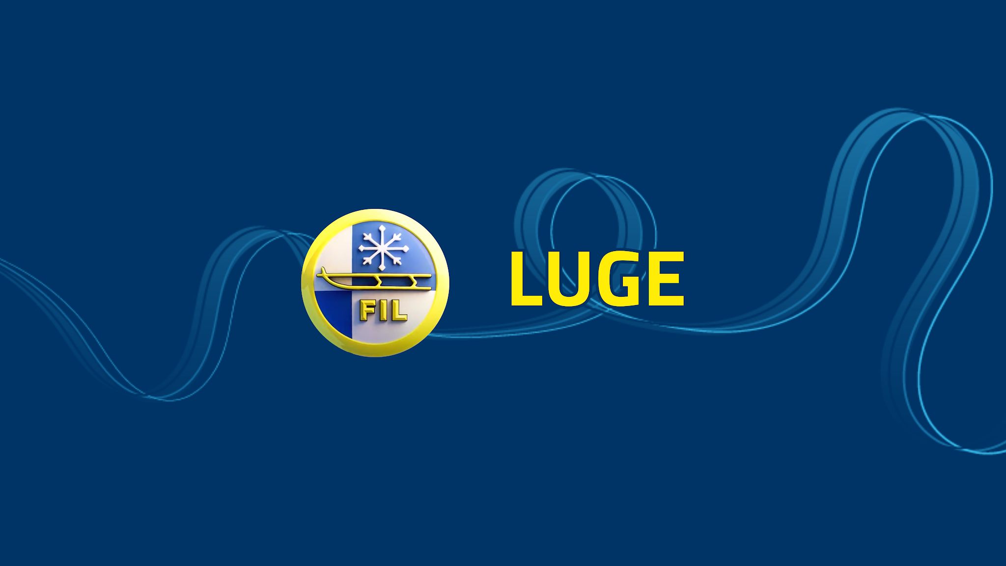 FIL Luge YouTube banner