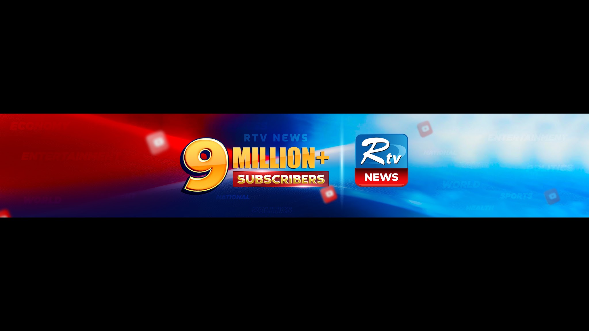 Rtv News YouTube banner