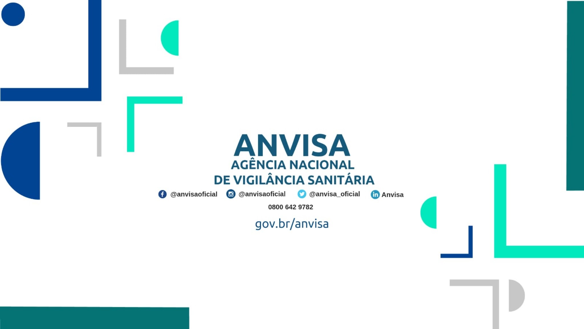 Agência Nacional de Vigilância Sanitária YouTube banner