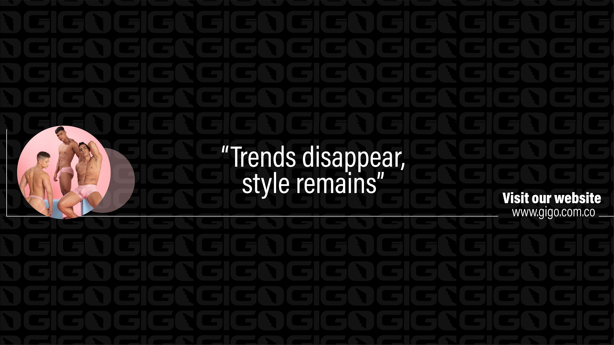 Gigo Underwear YouTube banner