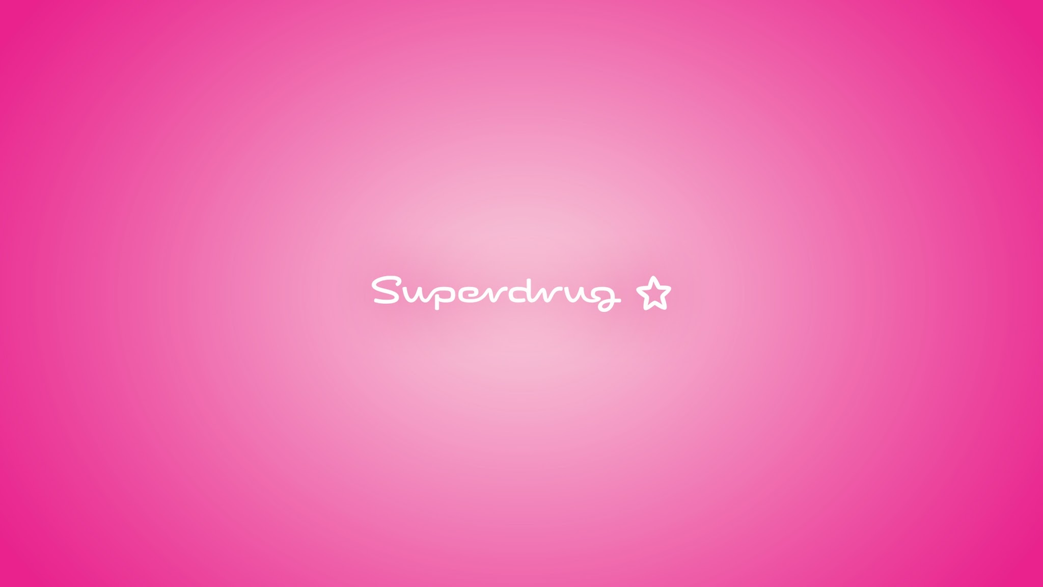 Superdrug YouTube banner