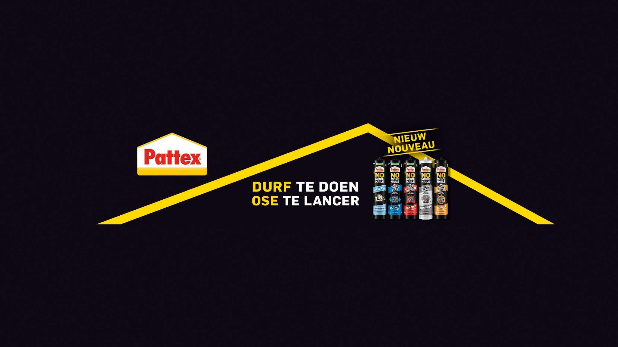 Pattex Benelux YouTube banner
