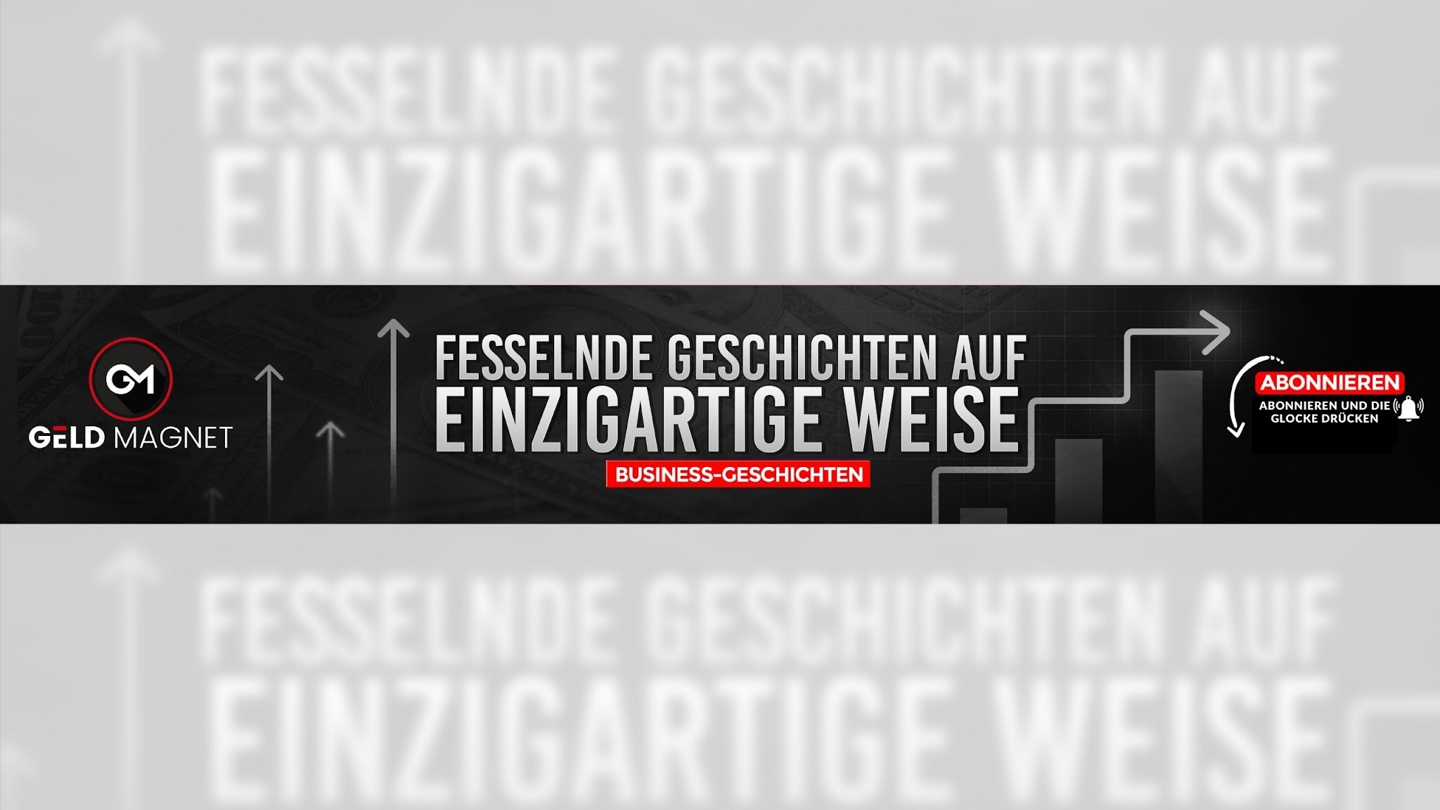 Geld Magnet YouTube banner