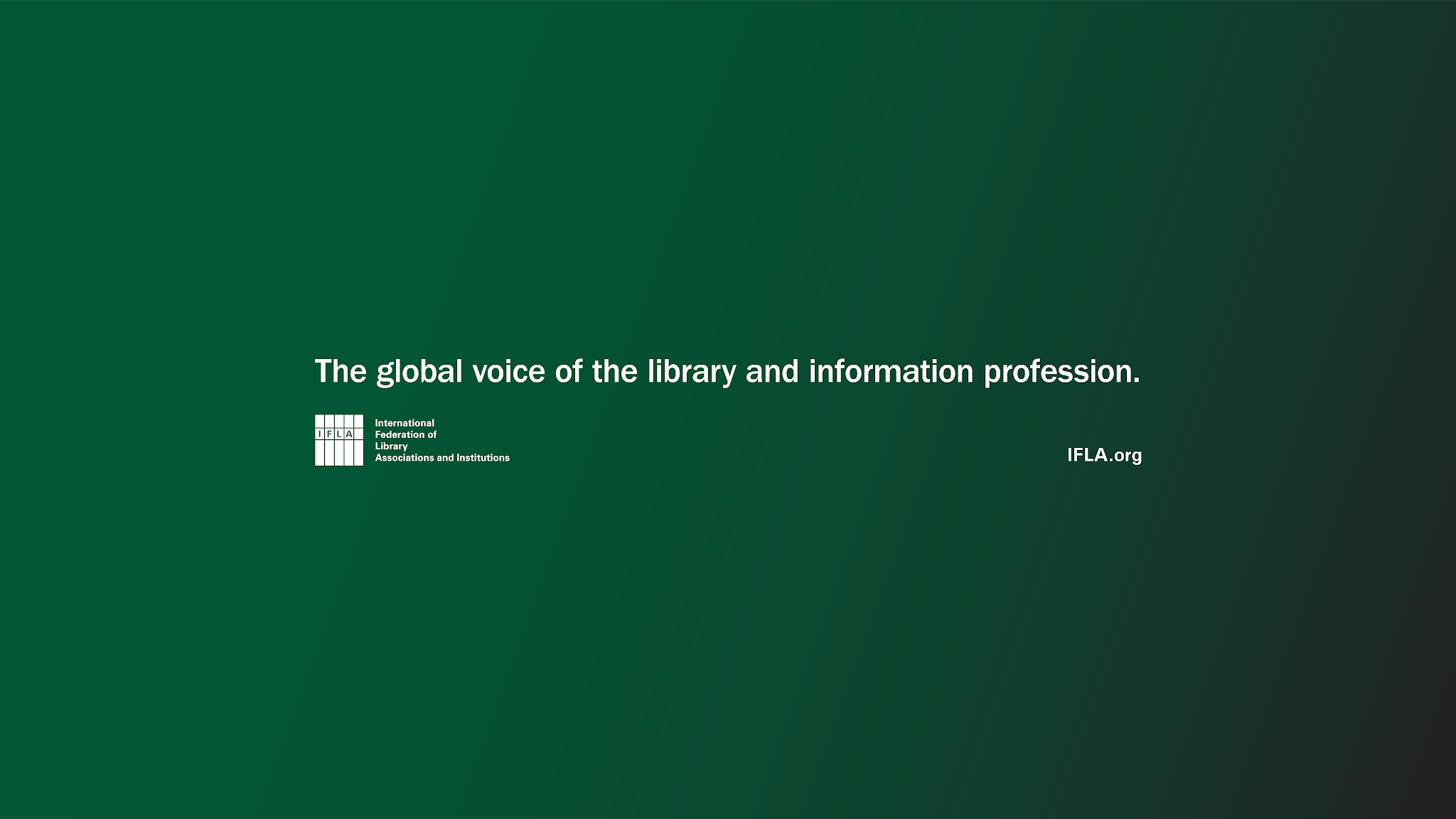 IFLA YouTube banner