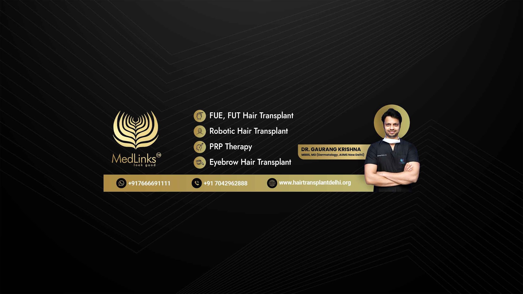 MedLinks Hair Transplants YouTube banner